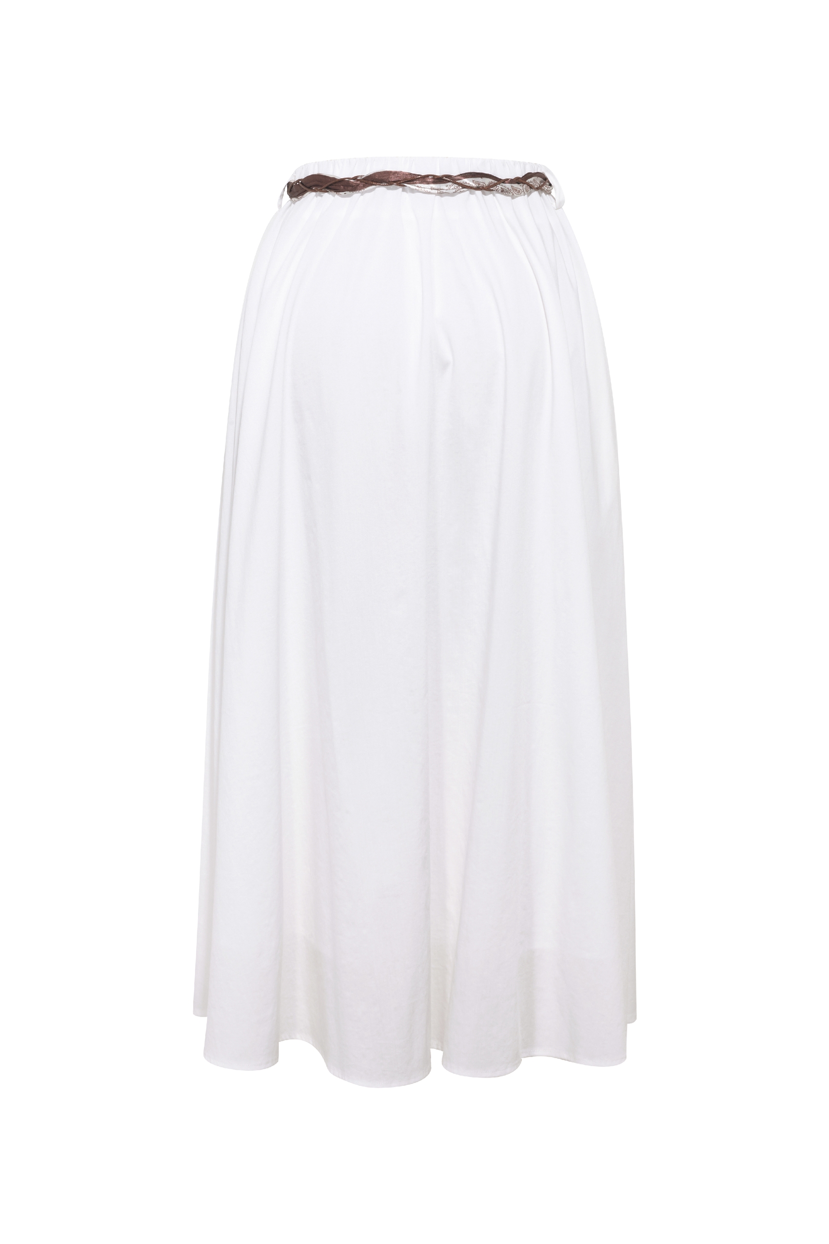 Luxury Chain Decor Midi Skirt