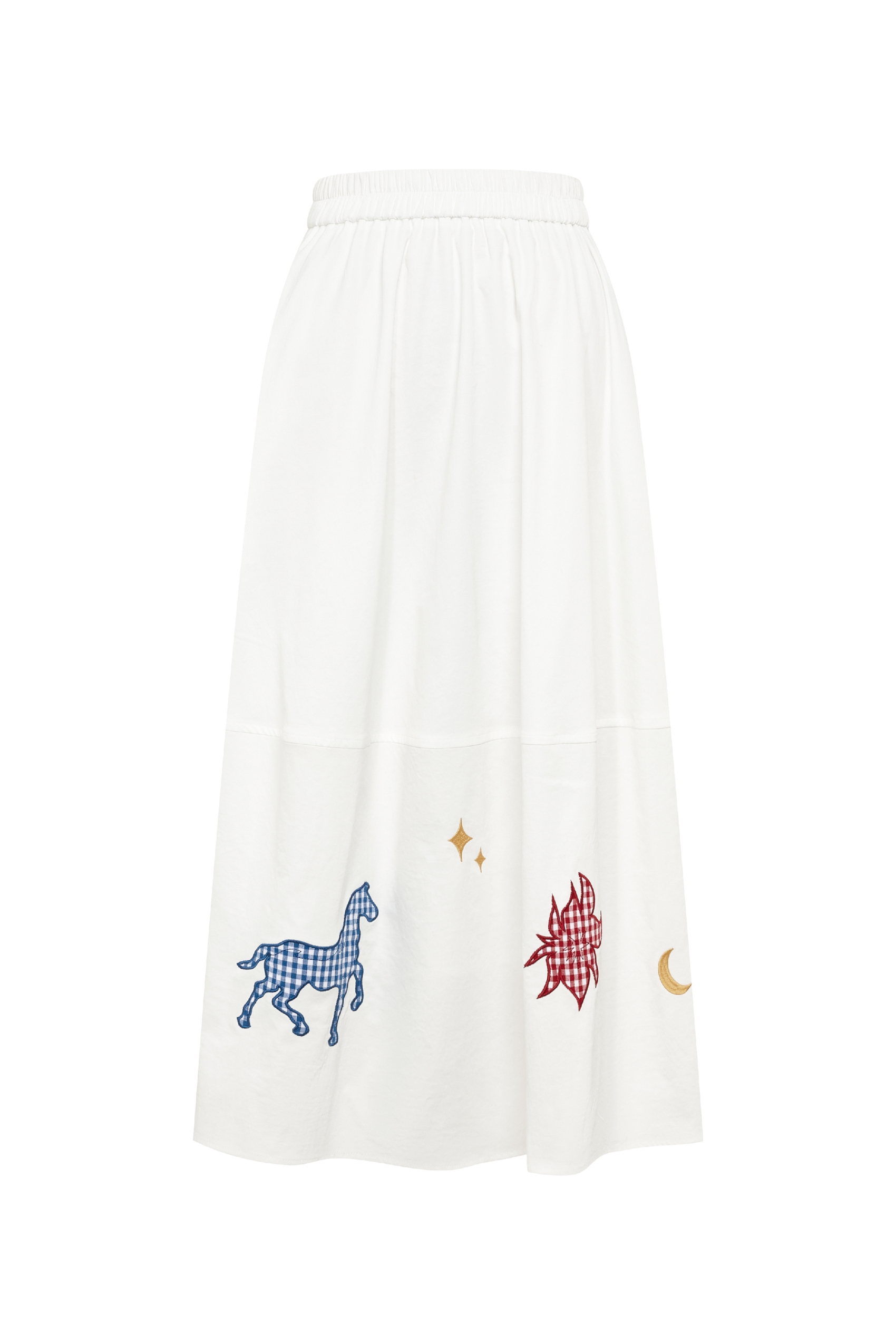 Vintage Printed Skirt
