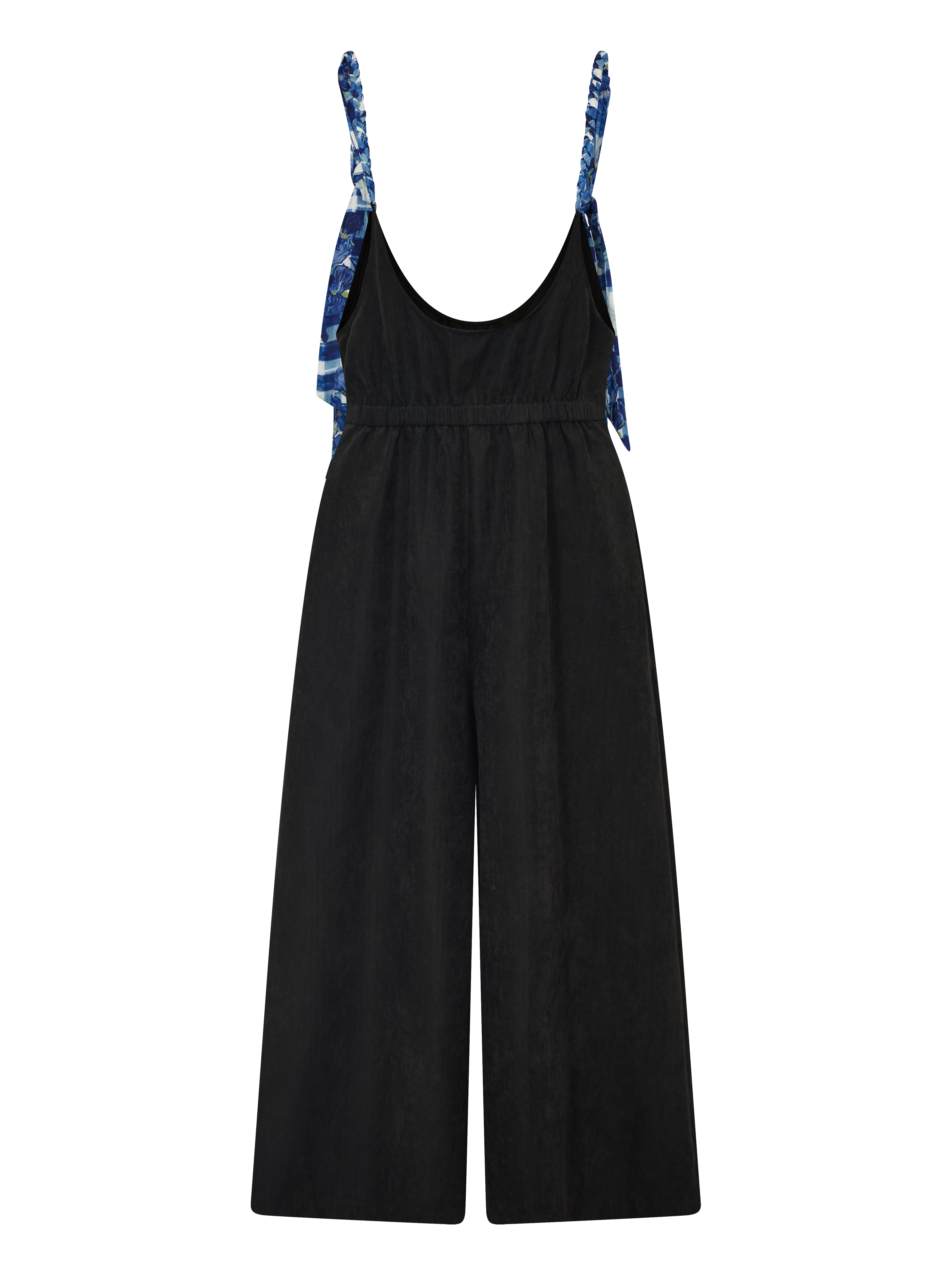 Printed Spaghetti Strap Jumpsuit