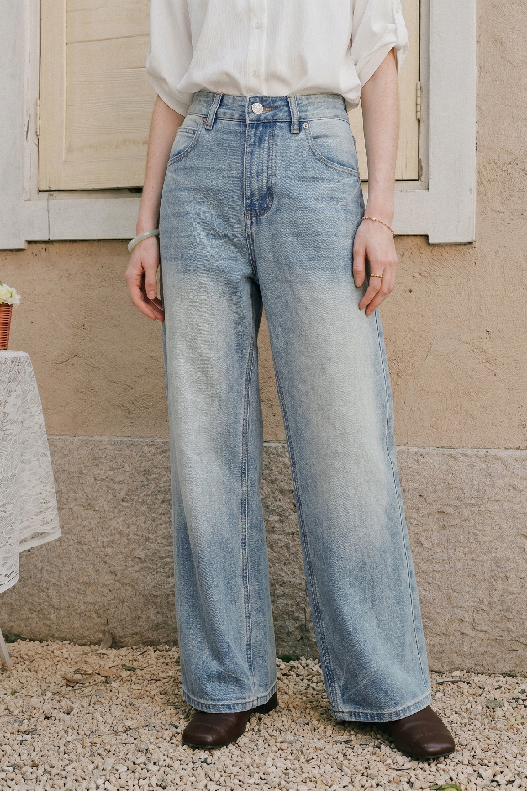 Height-enhancing Straight Leg Casual Pants-LYONSENS