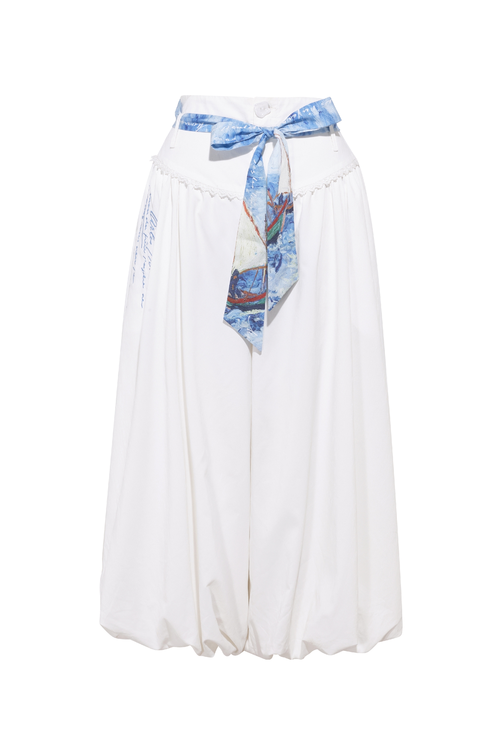 Flowy Wide Leg Casual Long Pants-LYONSENS