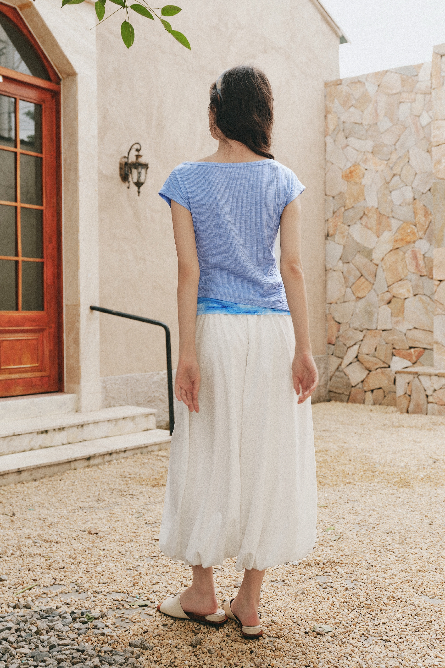 Waist Fitted Short Sleeve T-shirt