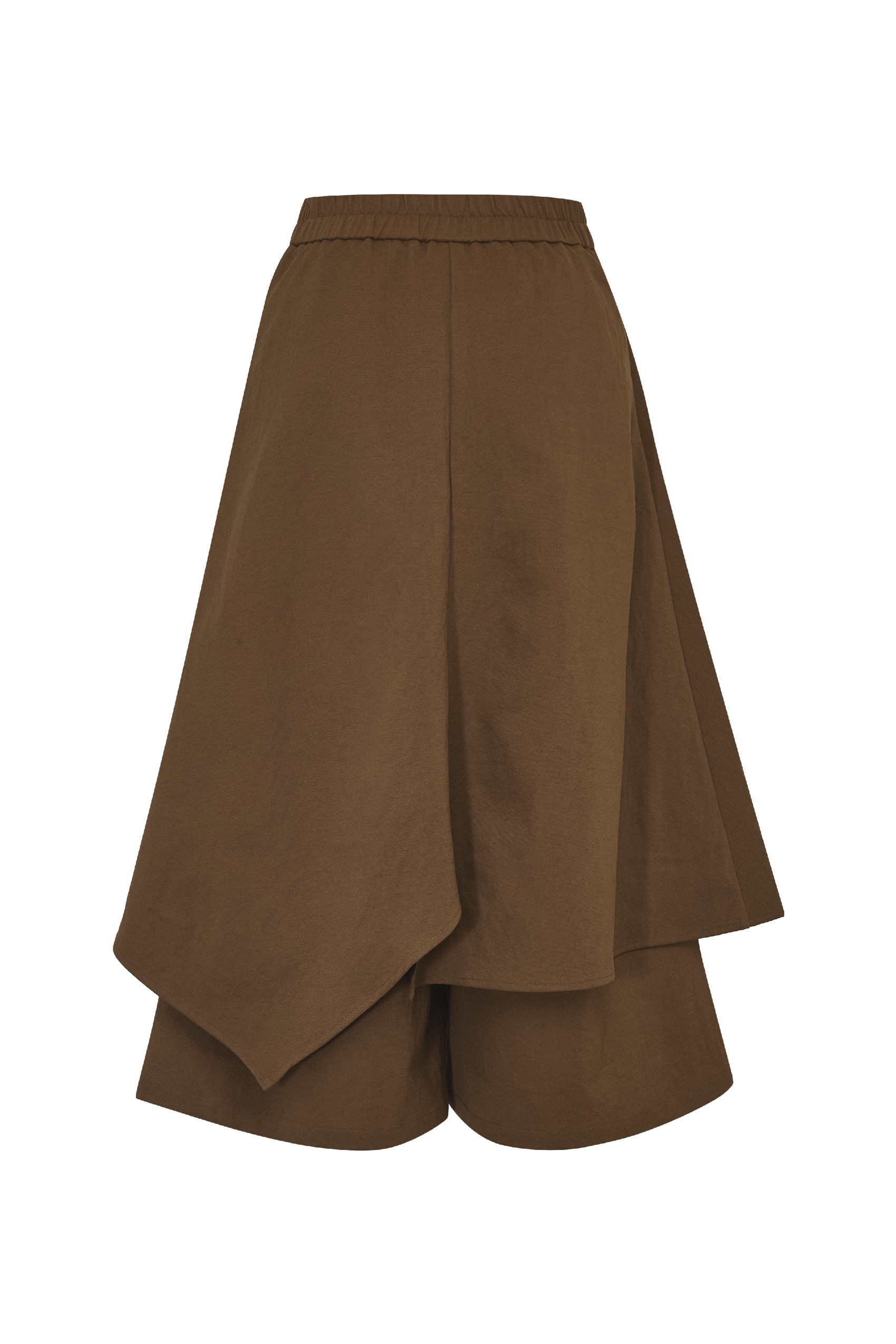High‑waisted A‑line Long Skirt-LYONSENS