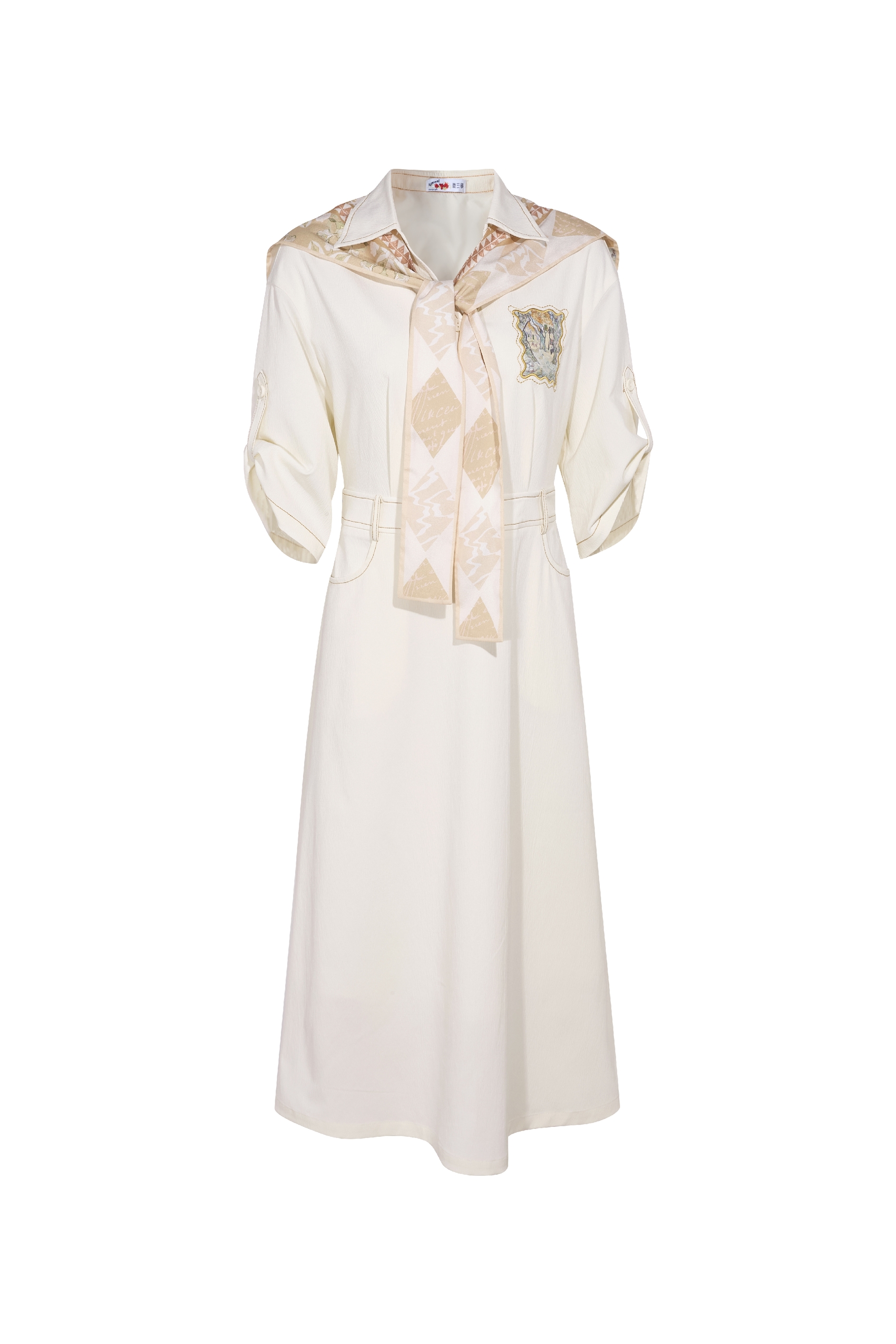 Soft Style Commuter Midi Dress