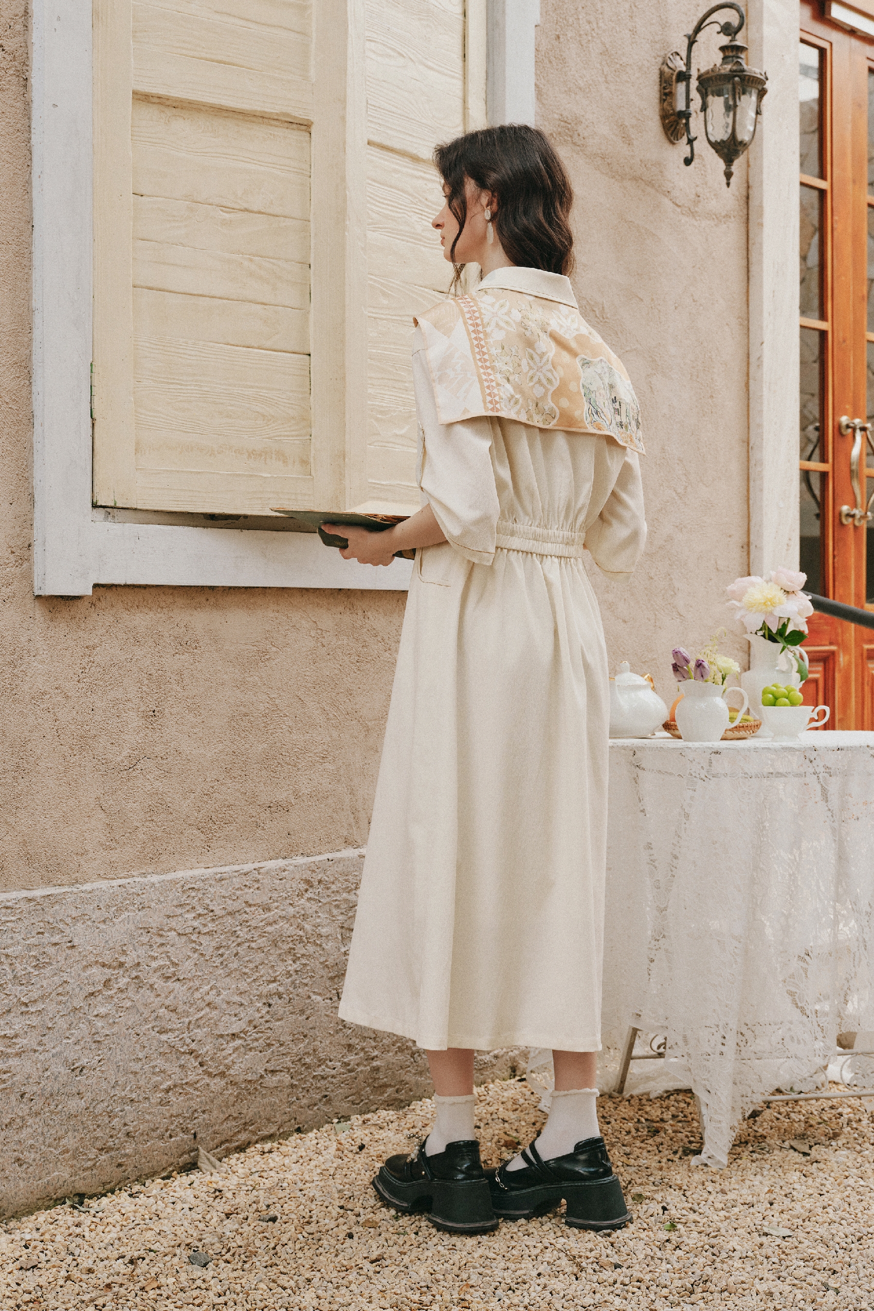 Soft Style Commuter Midi Dress