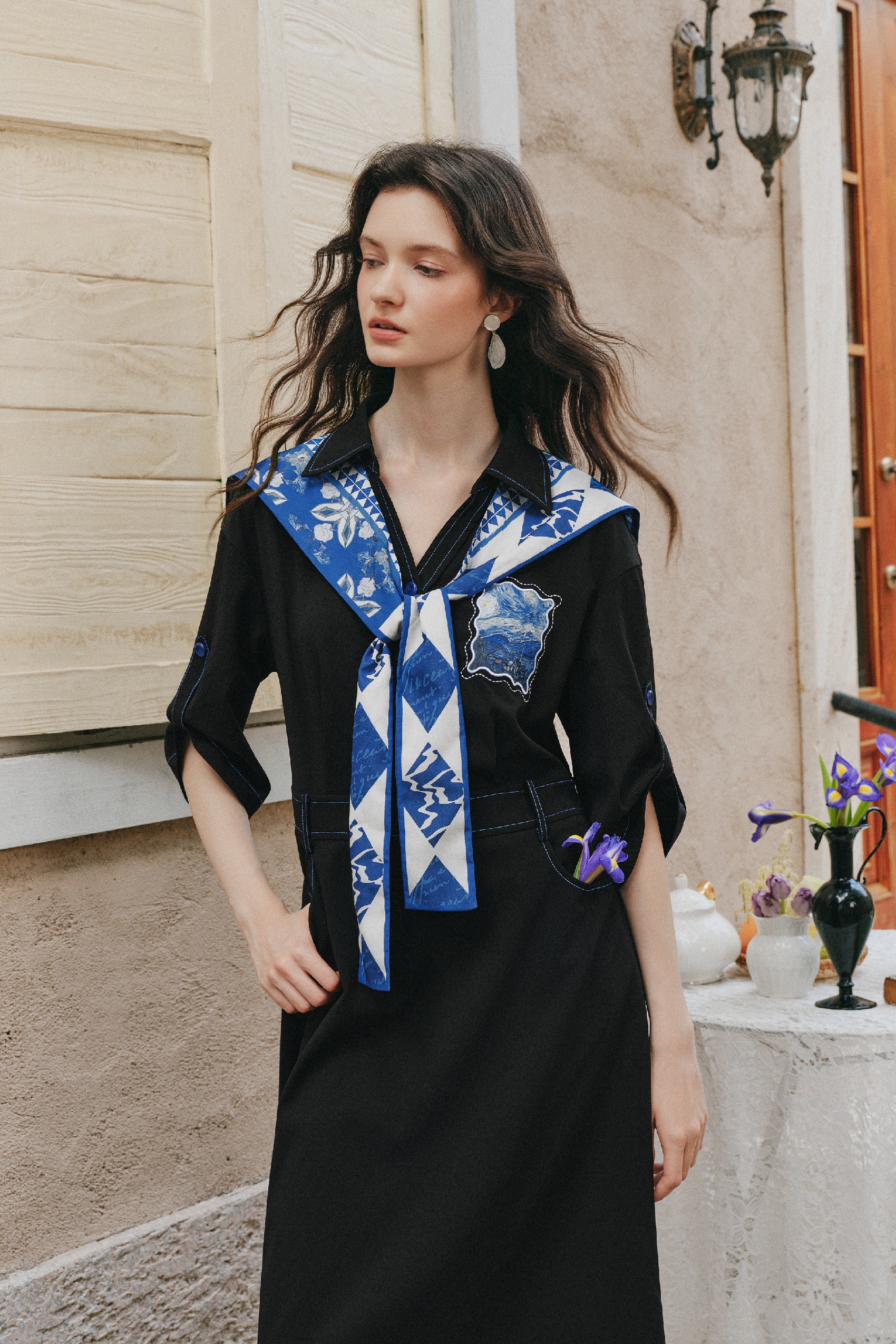 Soft Style Commuter Midi Dress