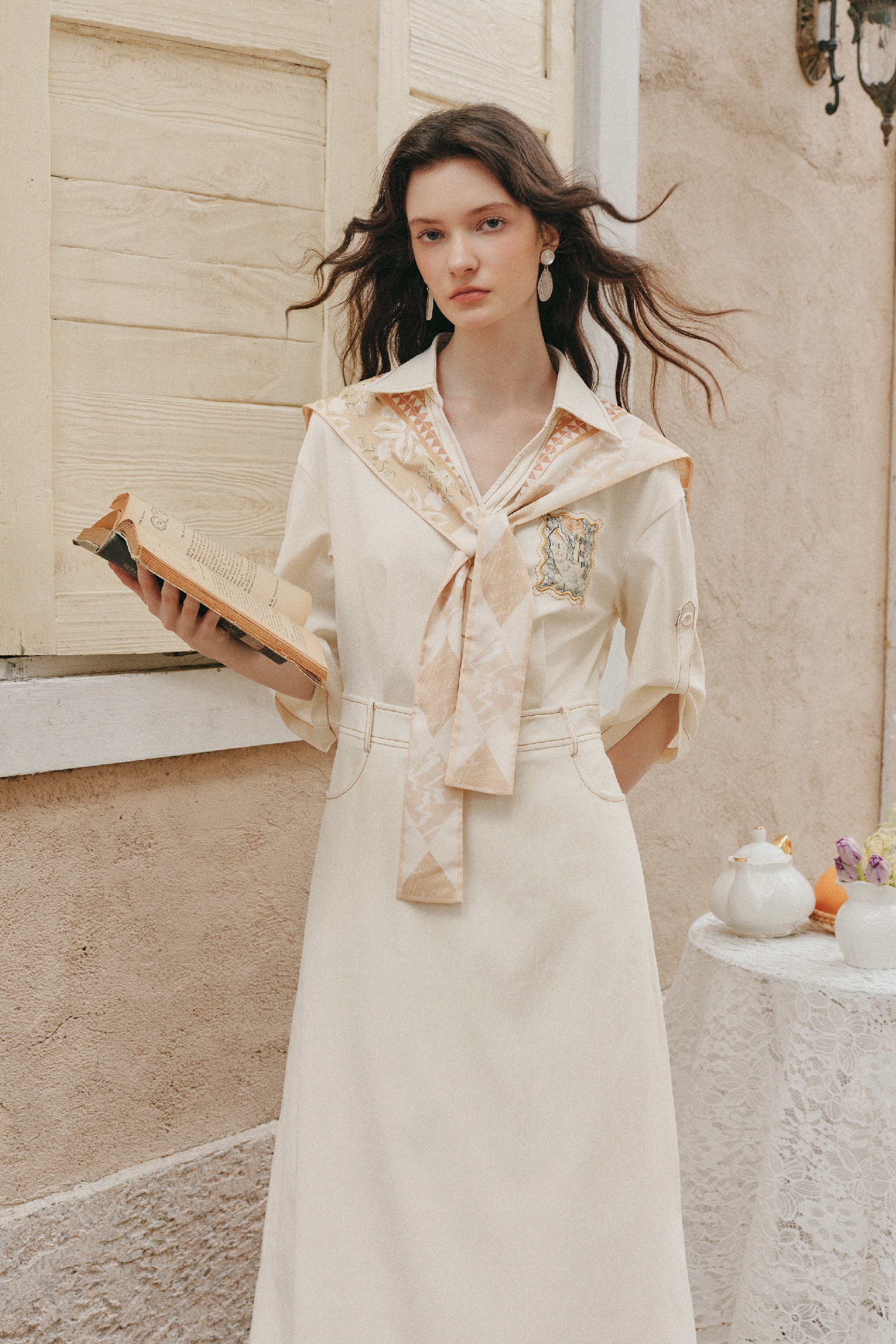 Soft Style Commuter Midi Dress