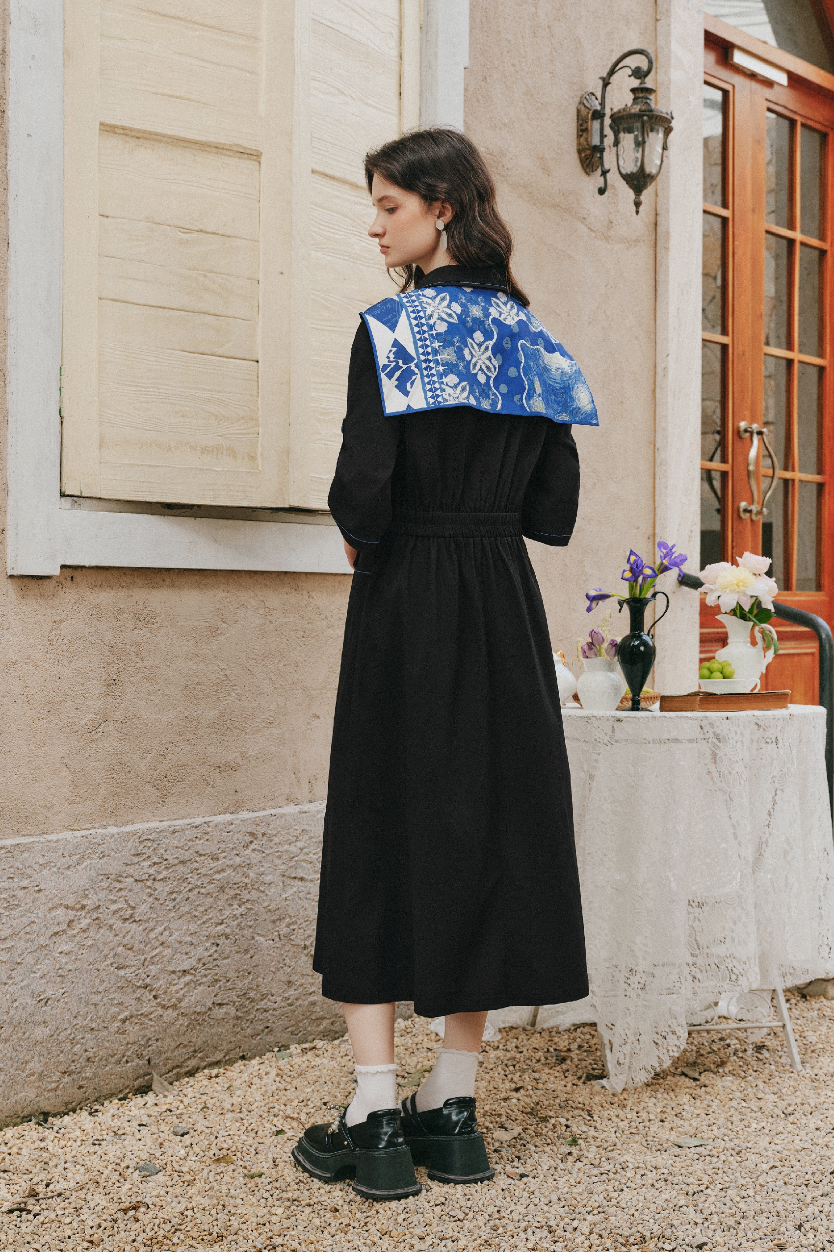 Soft Style Commuter Midi Dress