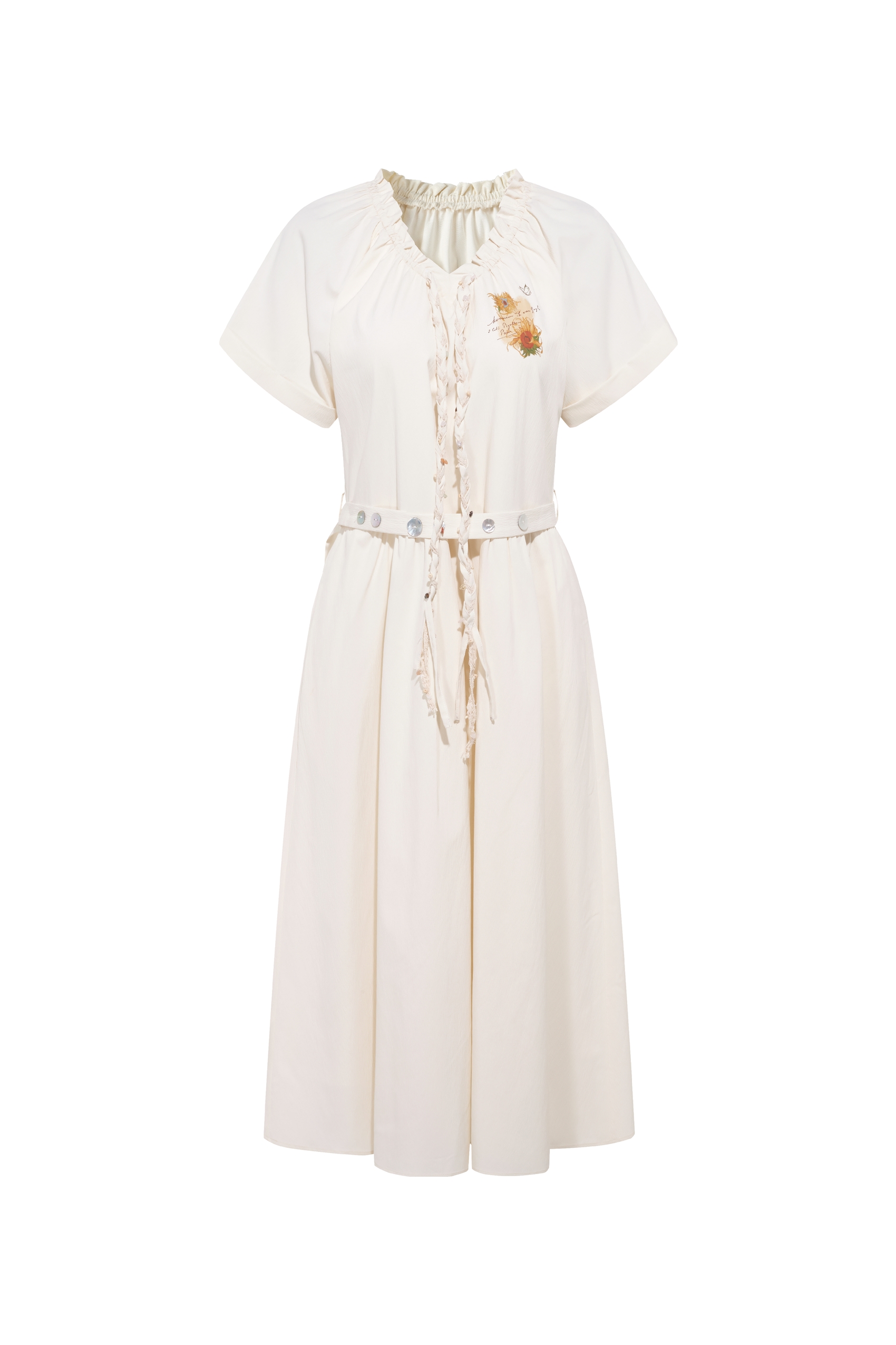 Loose Fit Casual Commuter Long Dress