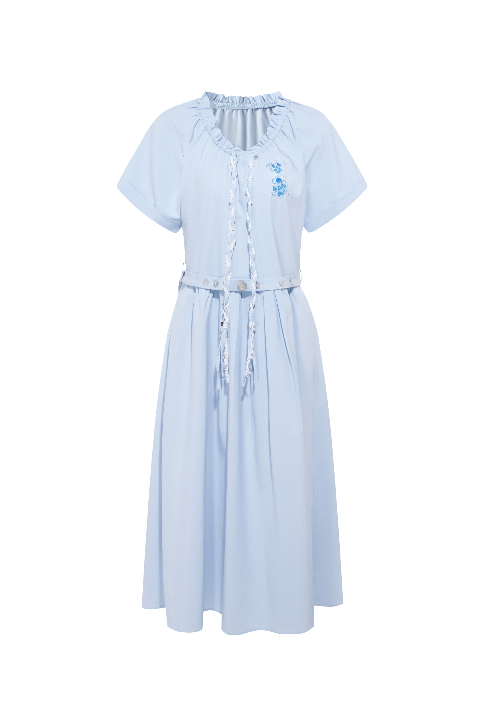 Loose Fit Casual Commuter Long Dress