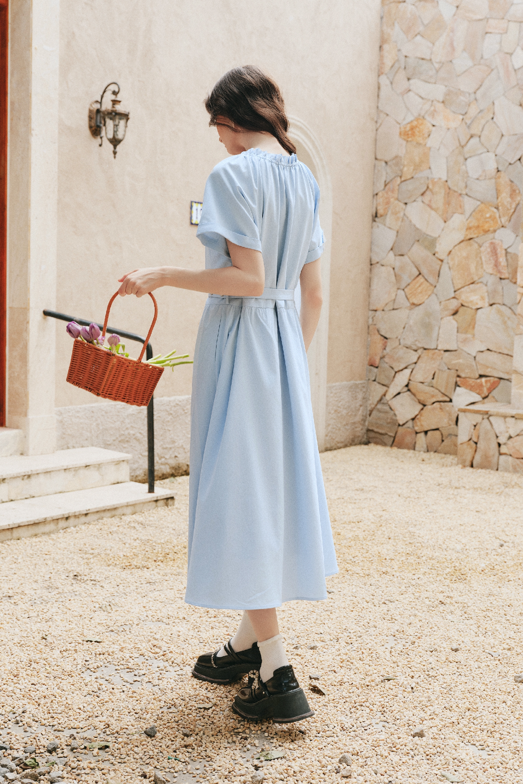 Loose Fit Casual Commuter Long Dress