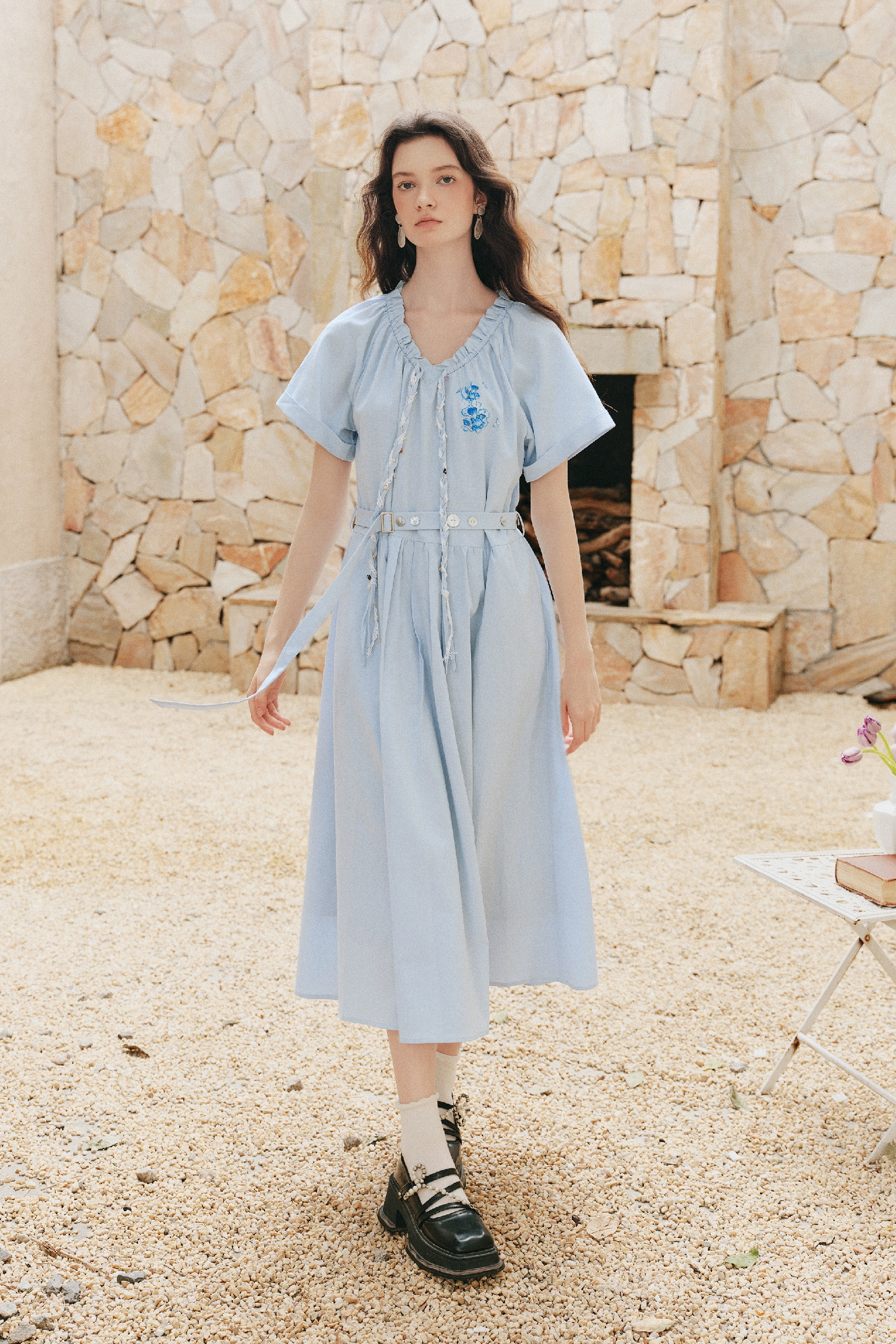 Loose Fit Casual Commuter Long Dress