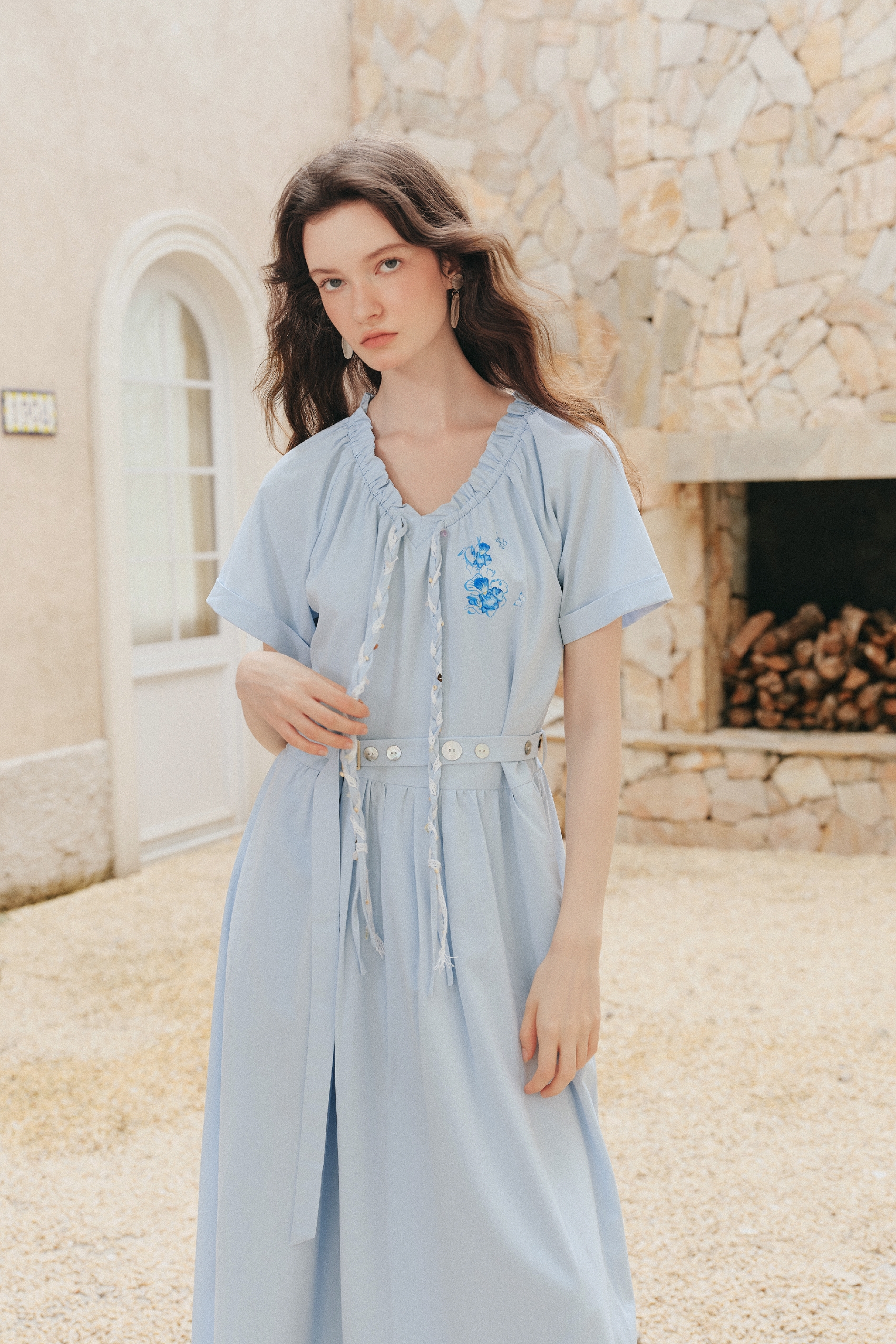 Loose Fit Casual Commuter Long Dress