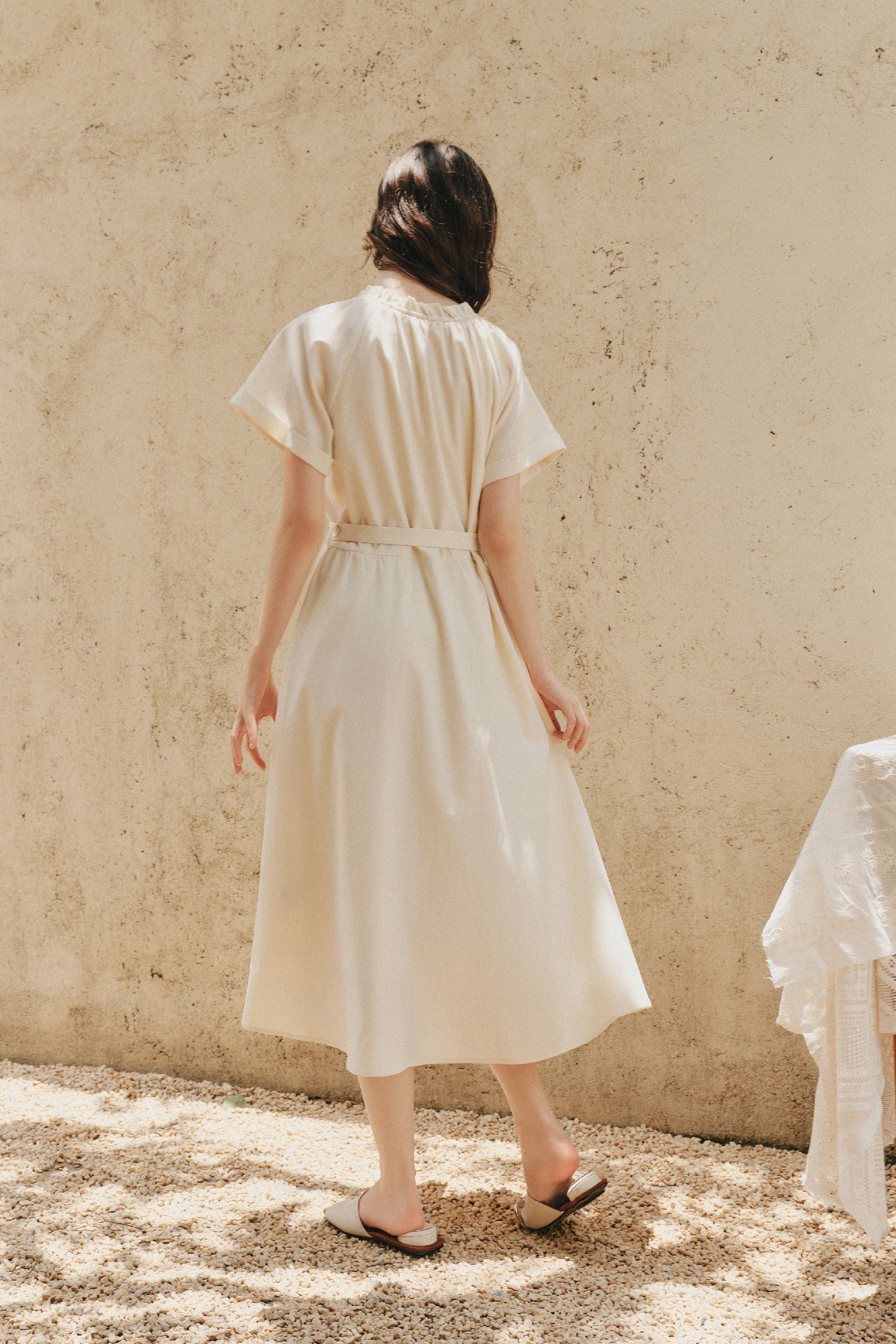 Loose Fit Casual Commuter Long Dress