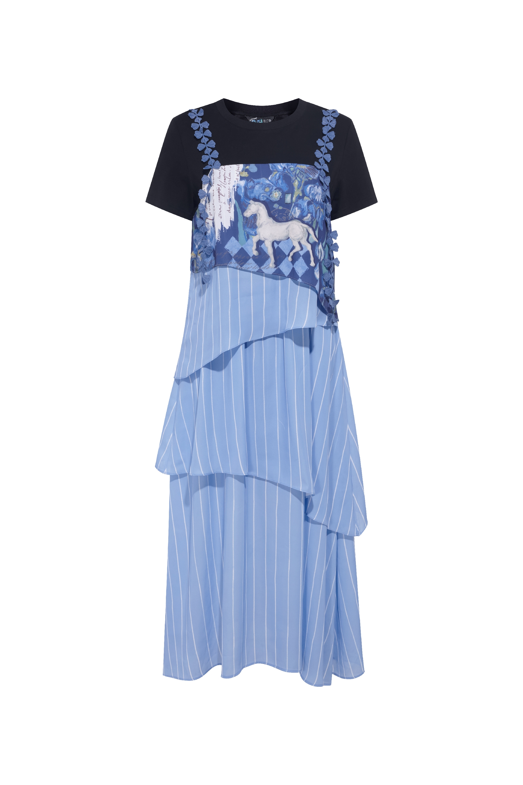Oil Painting Print Cami Dress