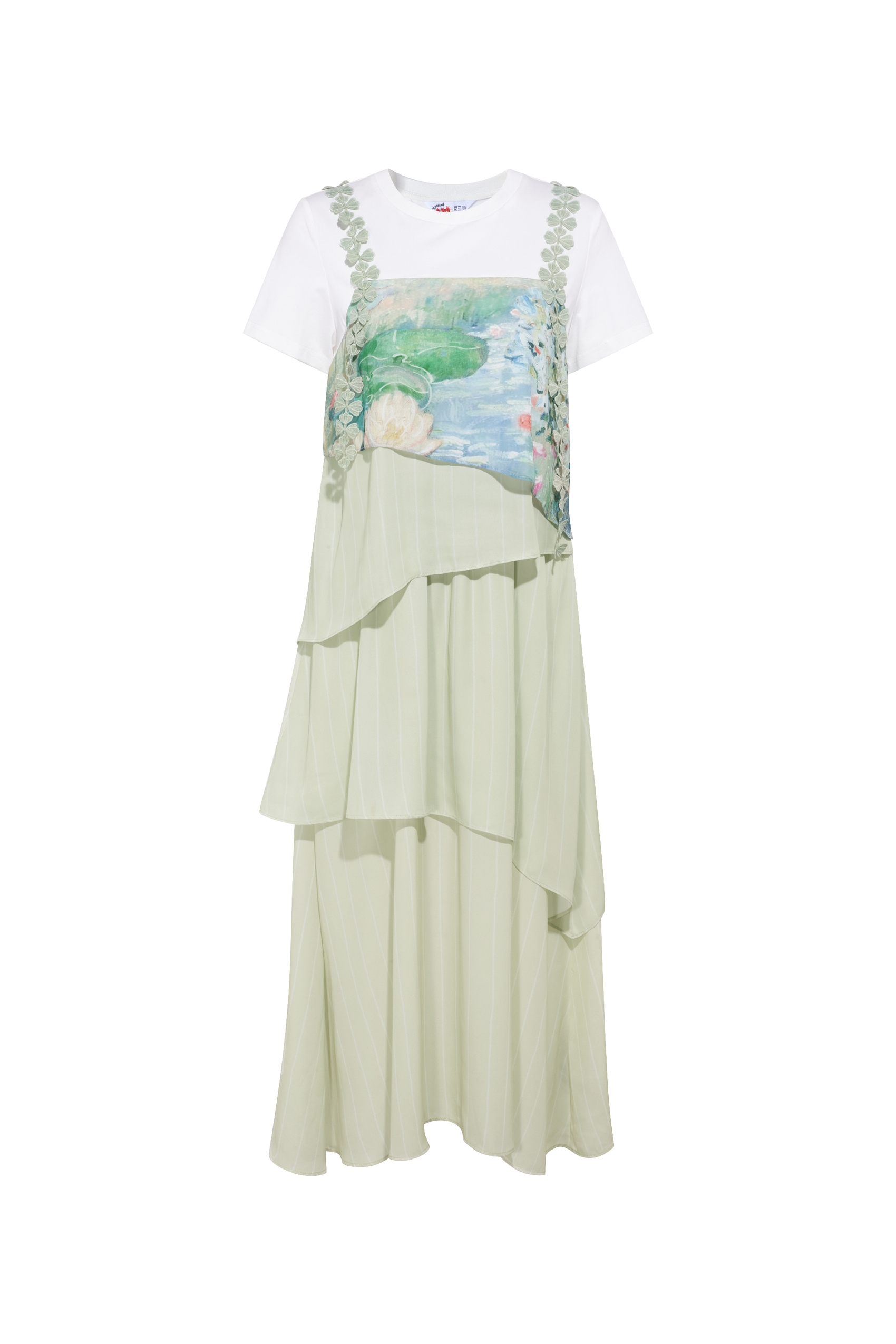 Oil Painting Print Cami Dress