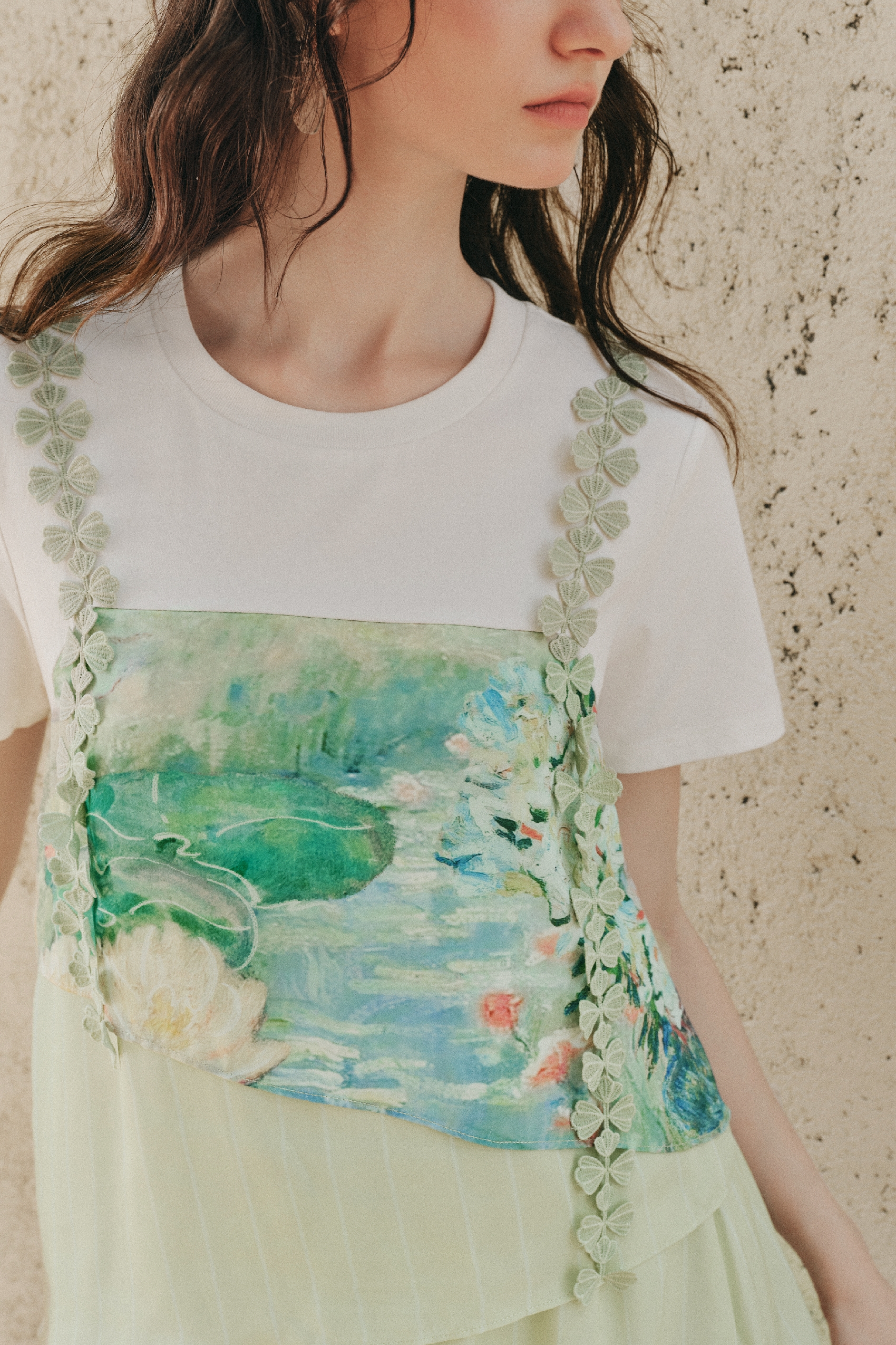 Oil Painting Print Cami Dress