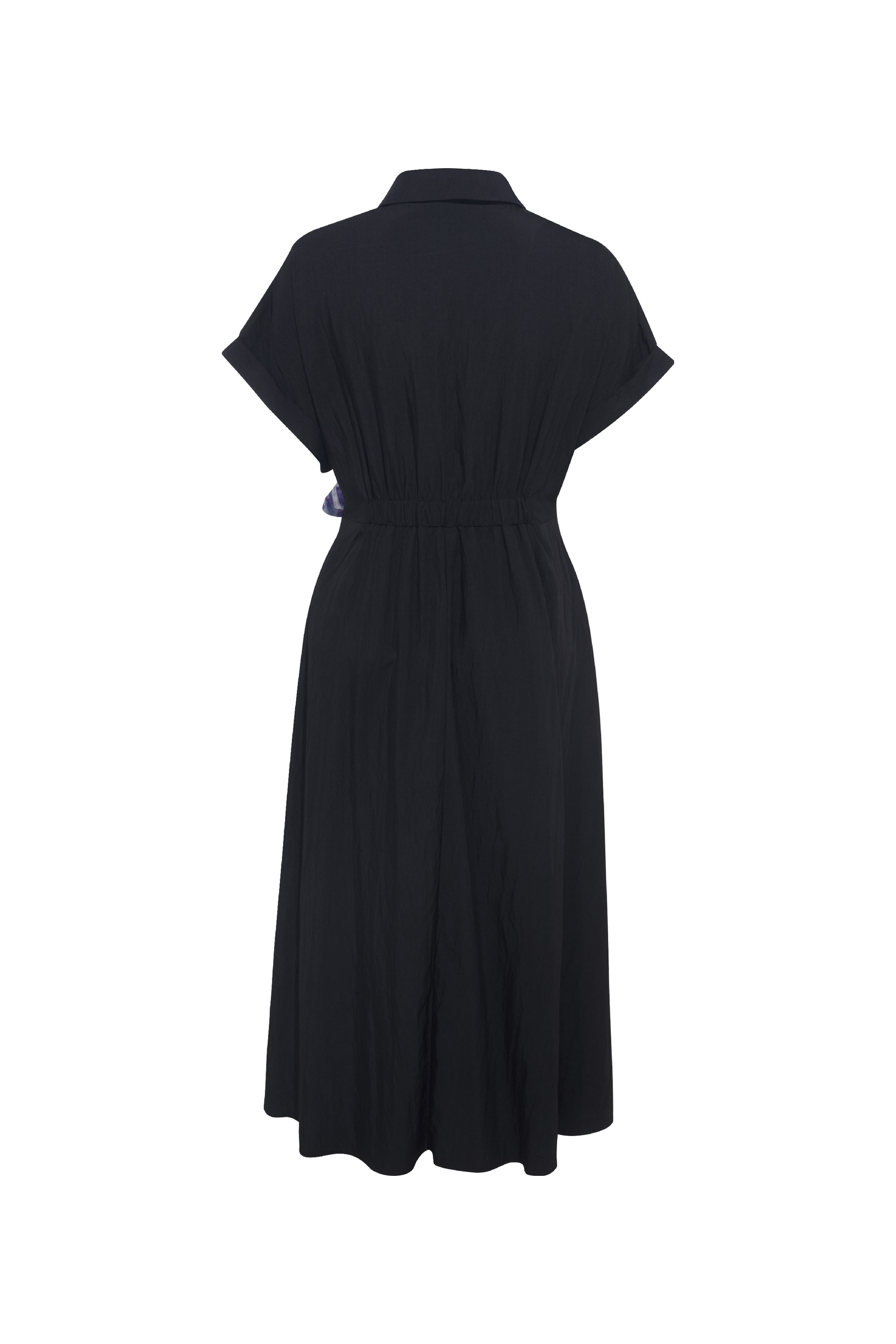 Contrast Color Simple Casual Dress