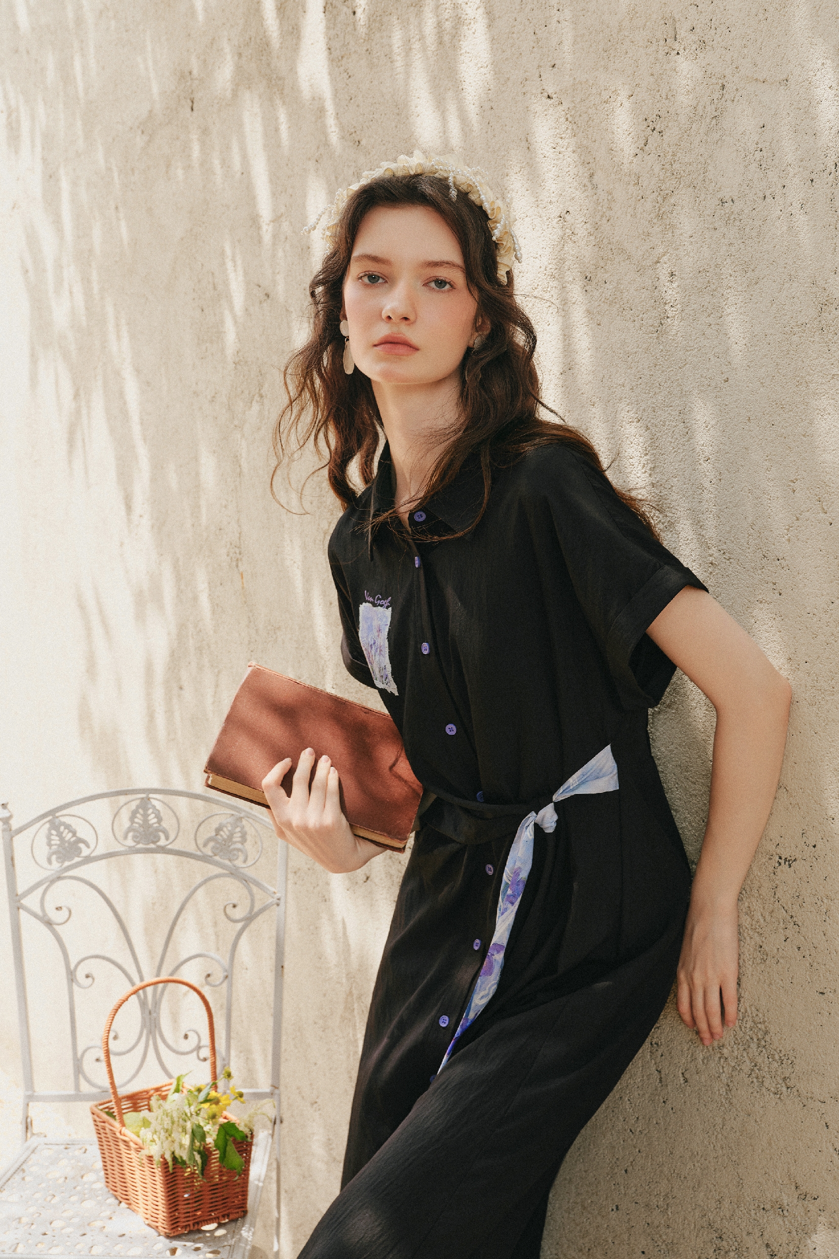 Contrast Color Simple Casual Dress