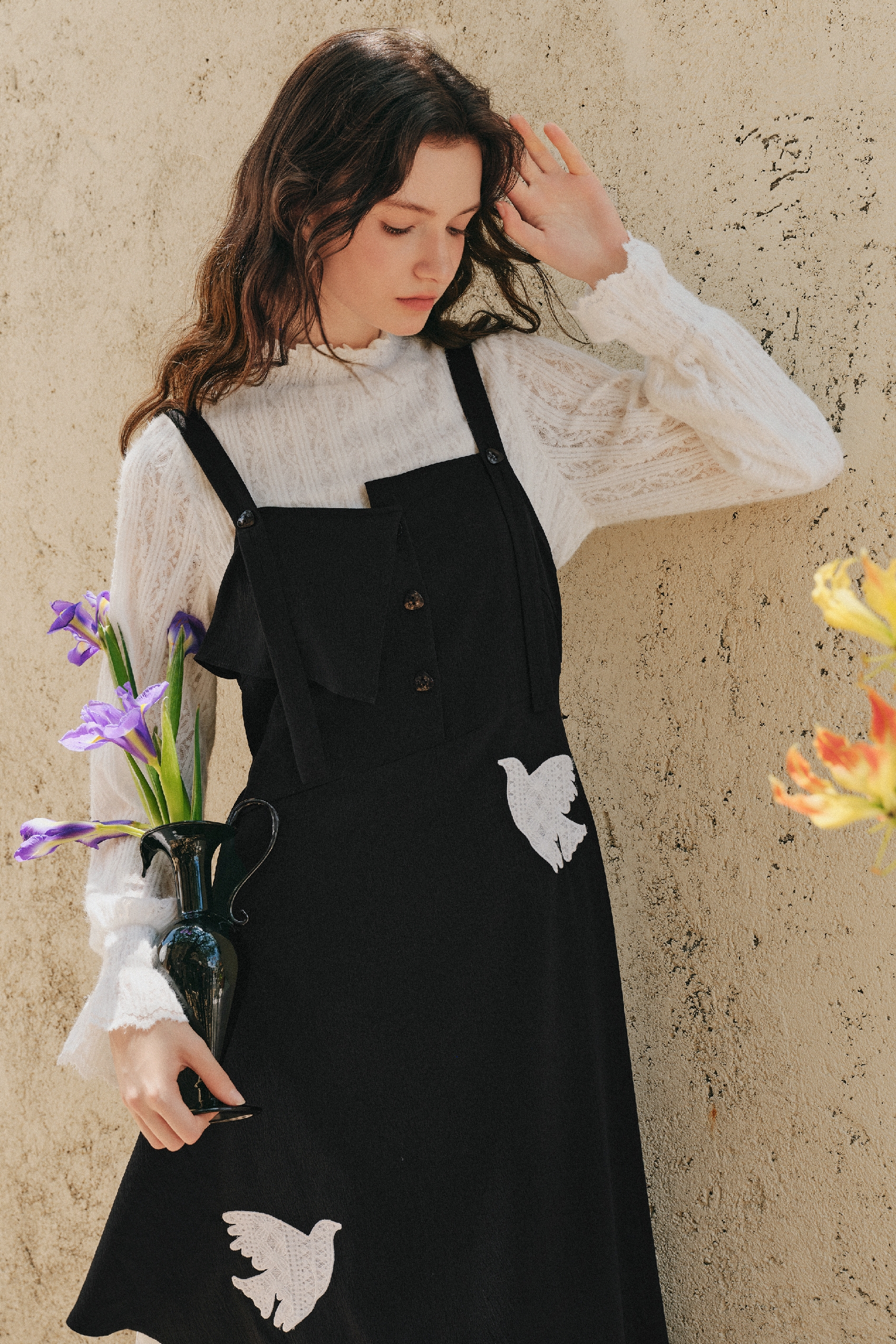 High Waist Slimming Midi Dress