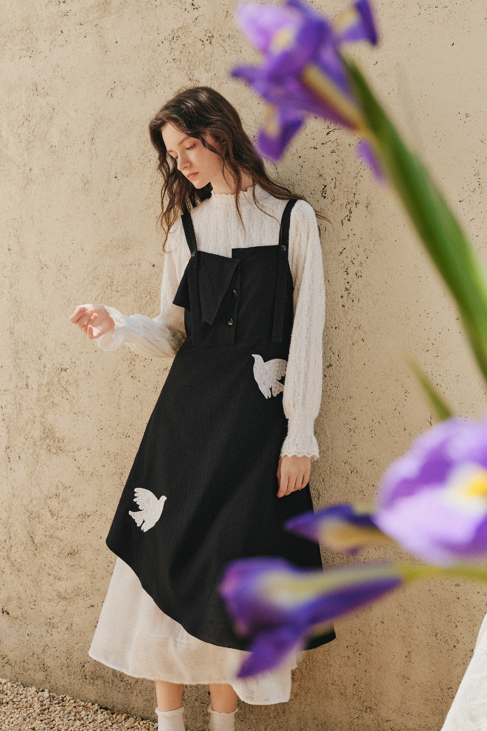 High Waist Slimming Midi Dress