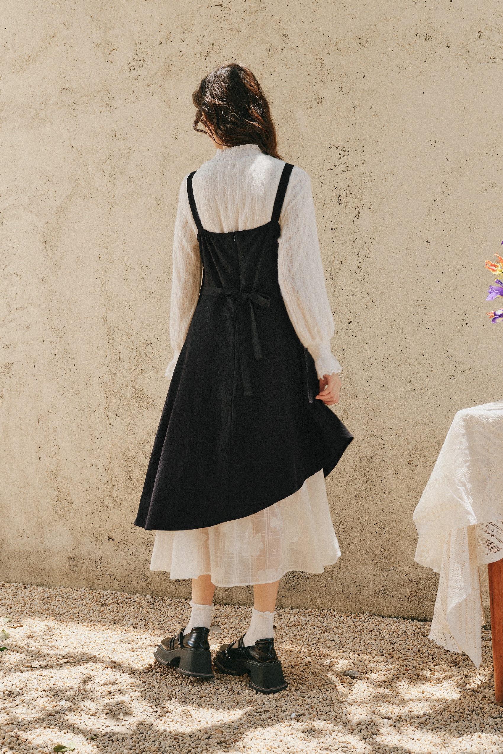 High Waist Slimming Midi Dress
