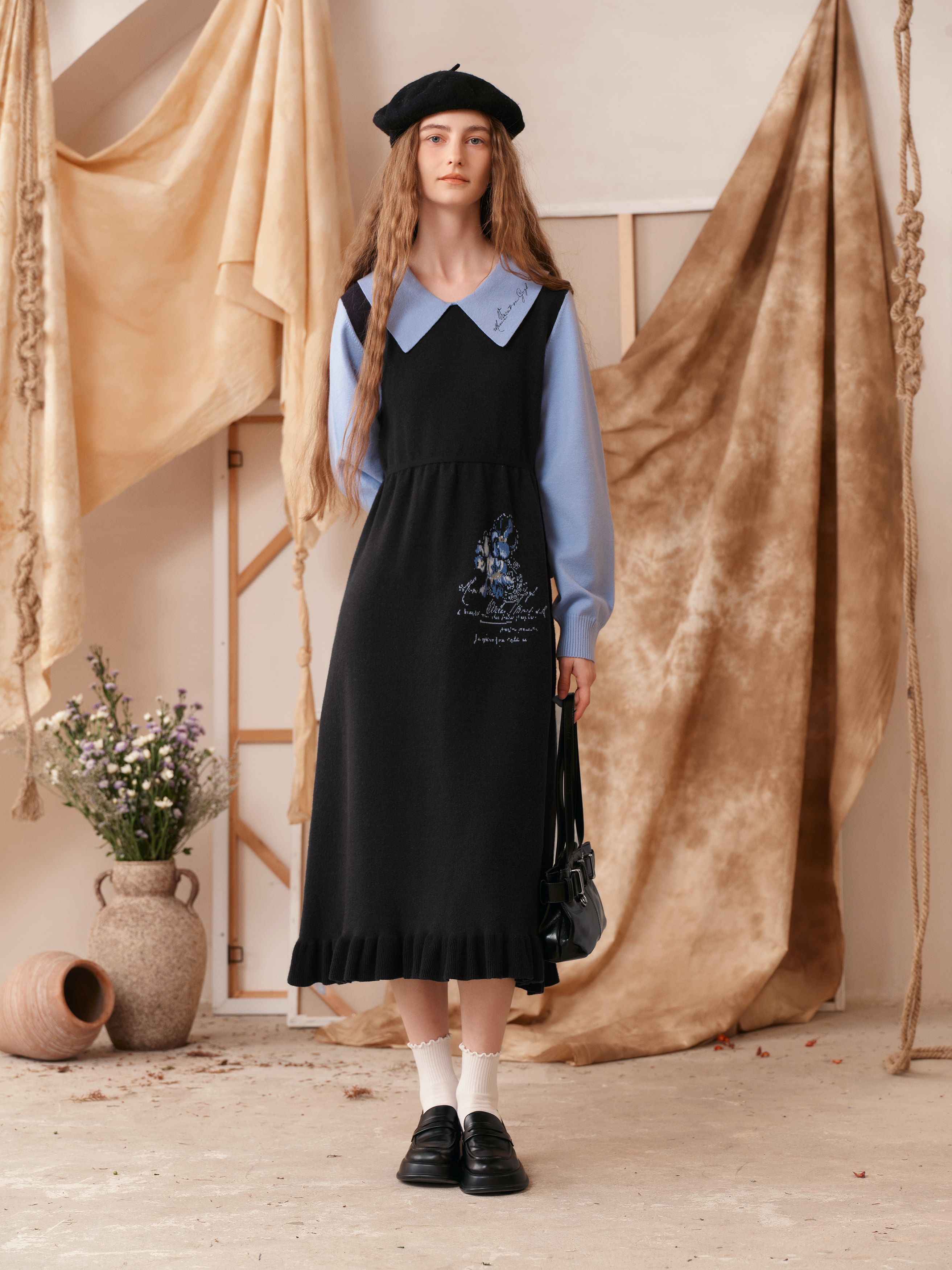 Suspenders Dress