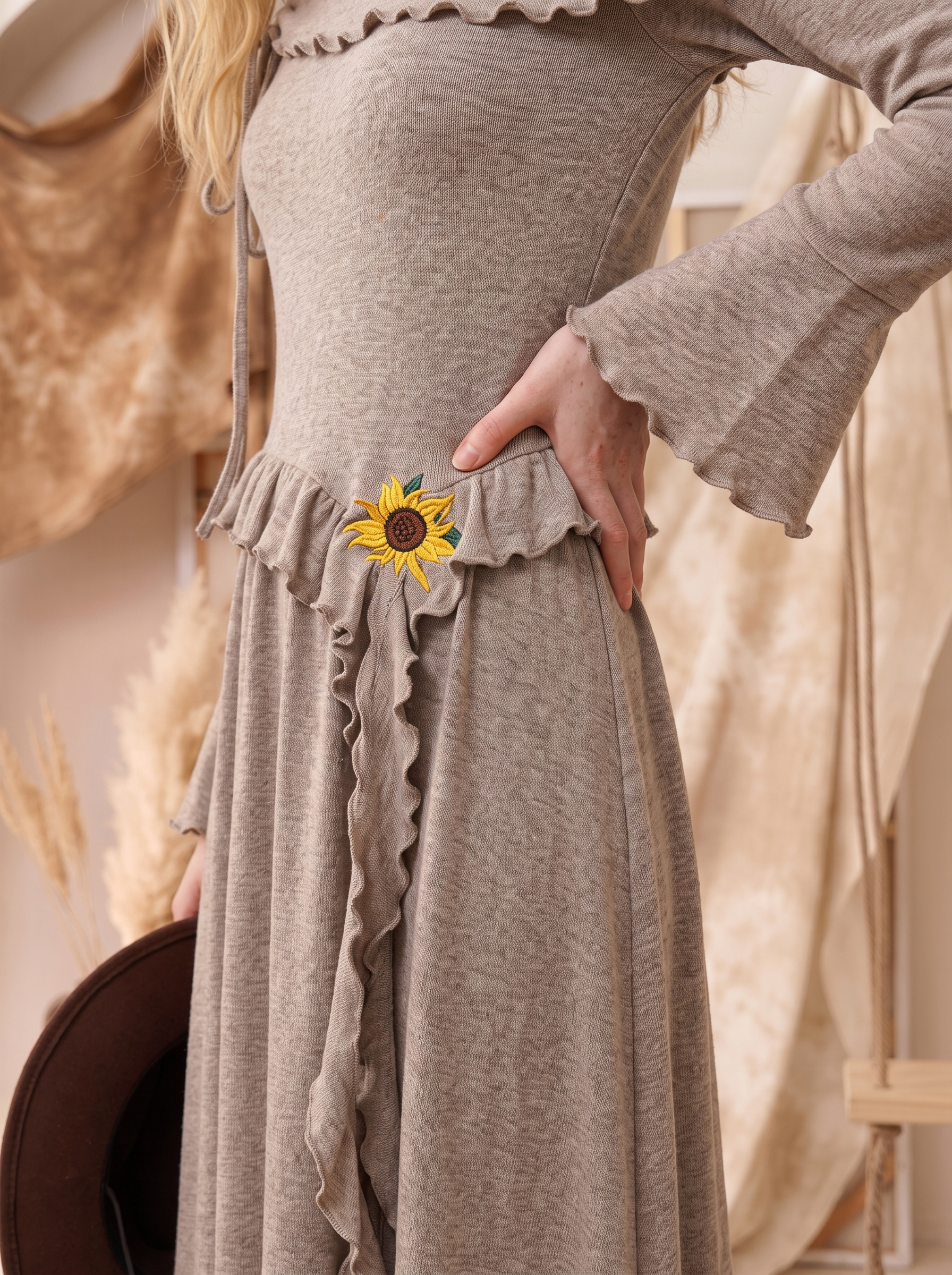 Ruffled Dress