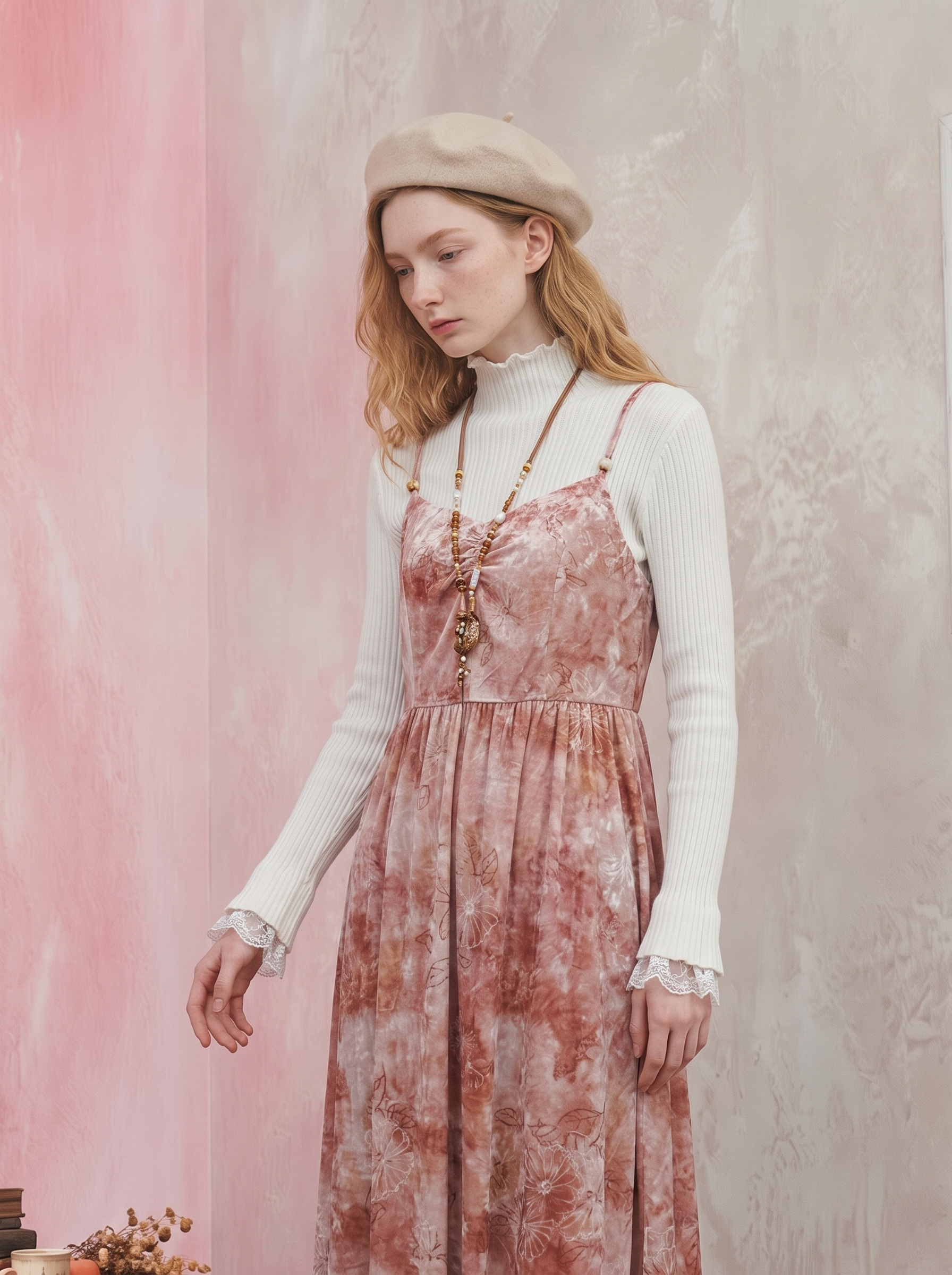 Floral Spaghetti Strap Dress