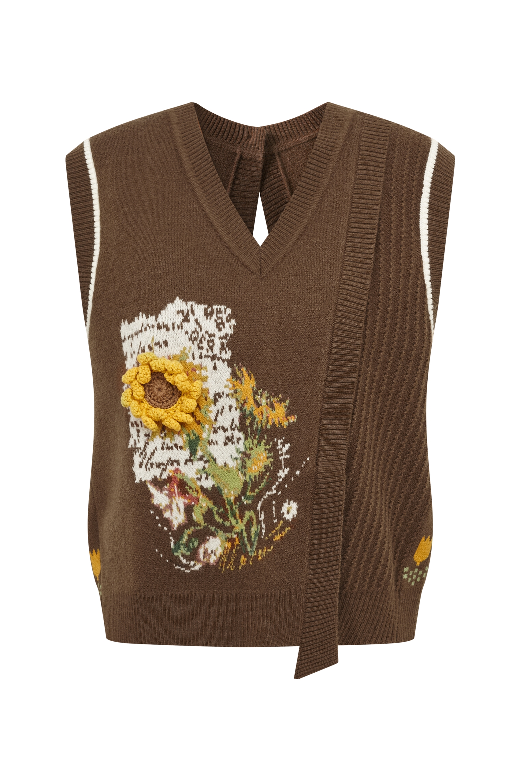 Knitted Vest Set