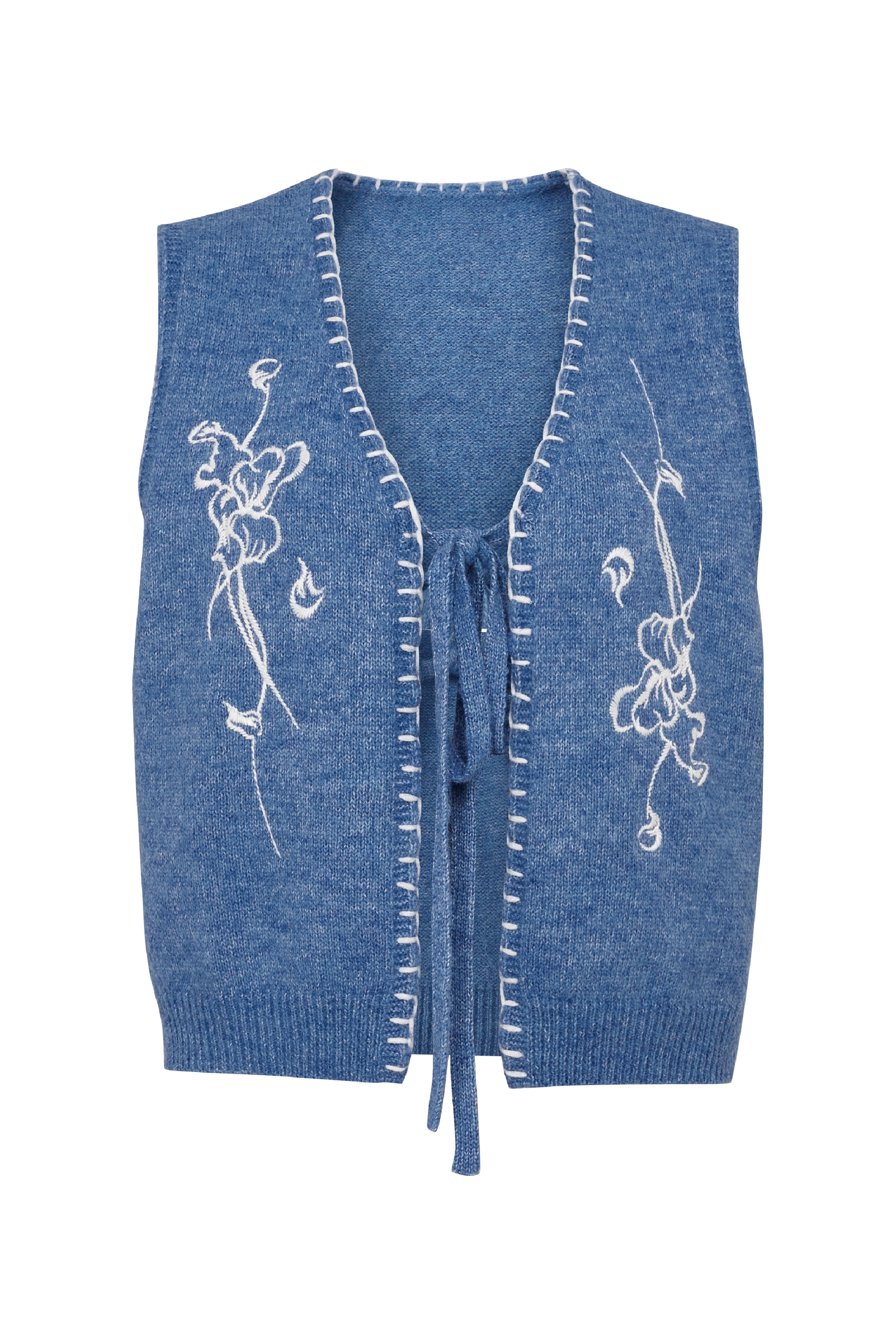 Denim Vest-LYONSENS