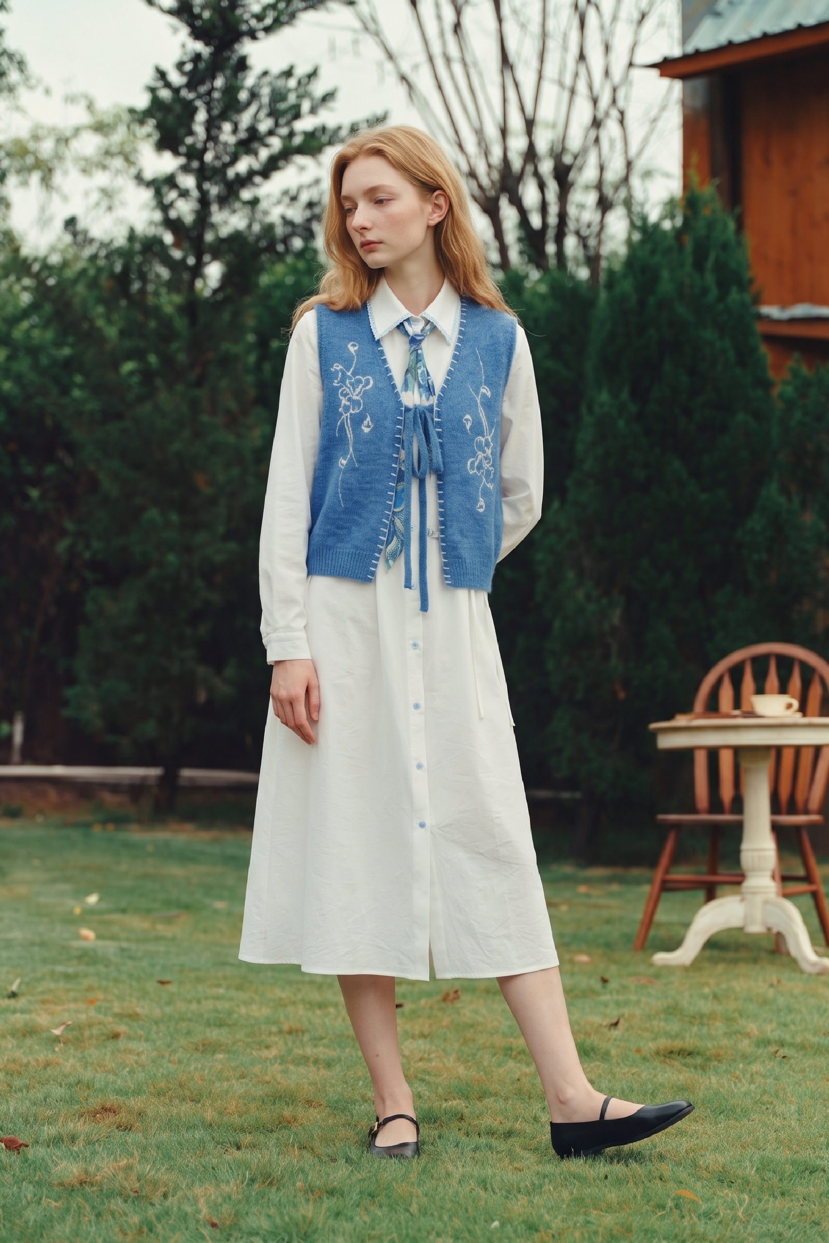 Denim Vest-LYONSENS