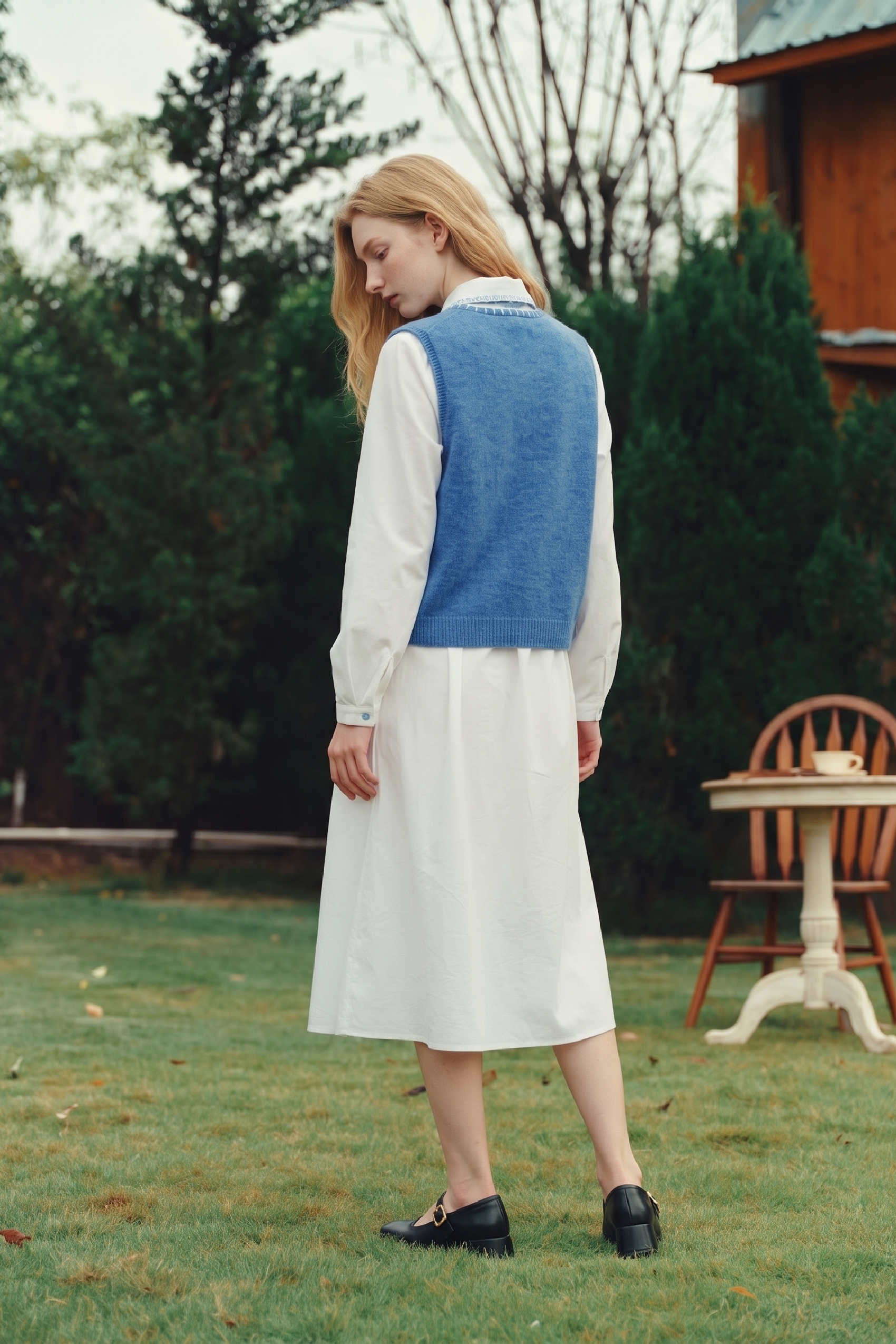 Denim Vest-LYONSENS