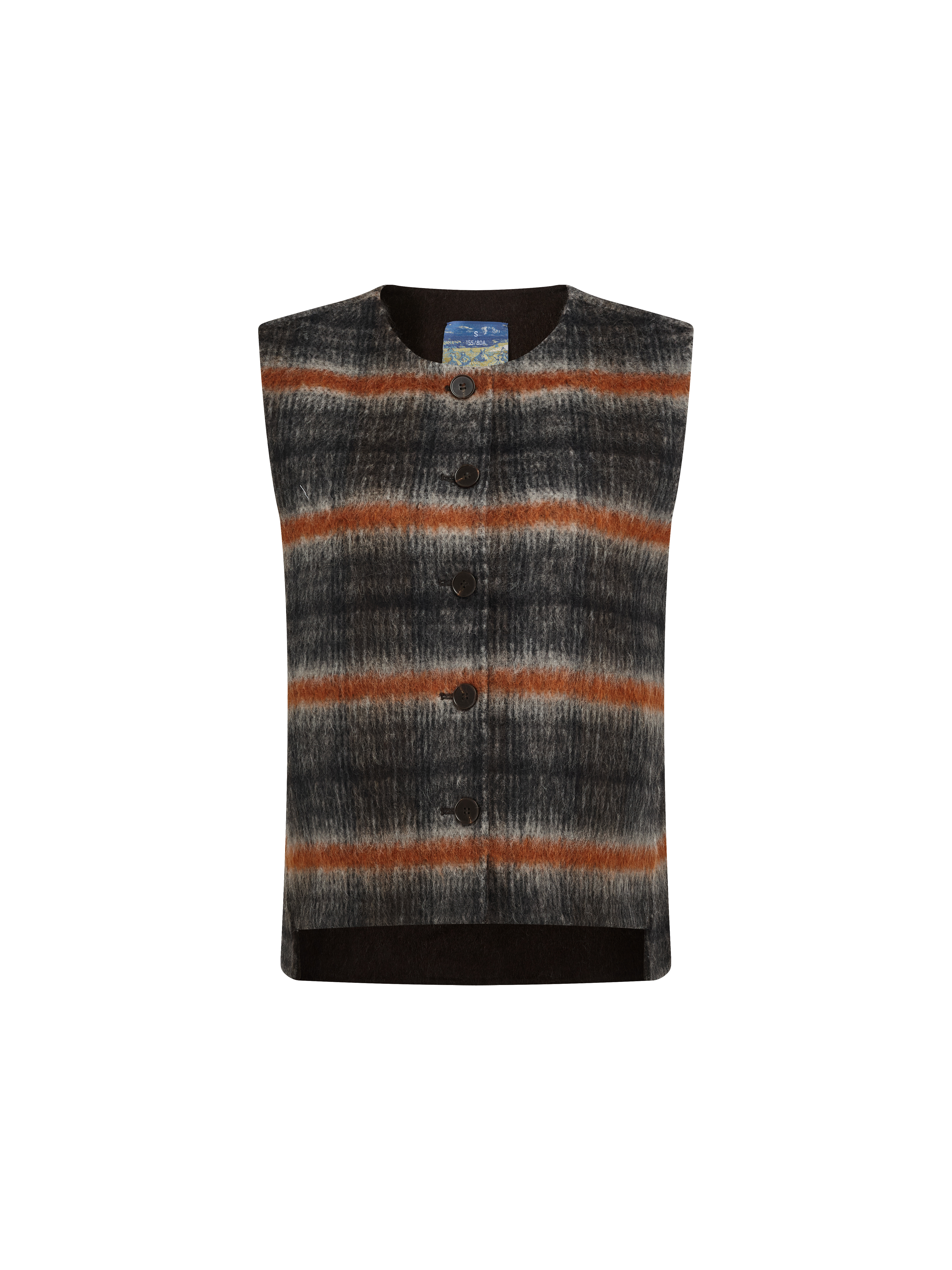 Artistic Plaid Wool Coat