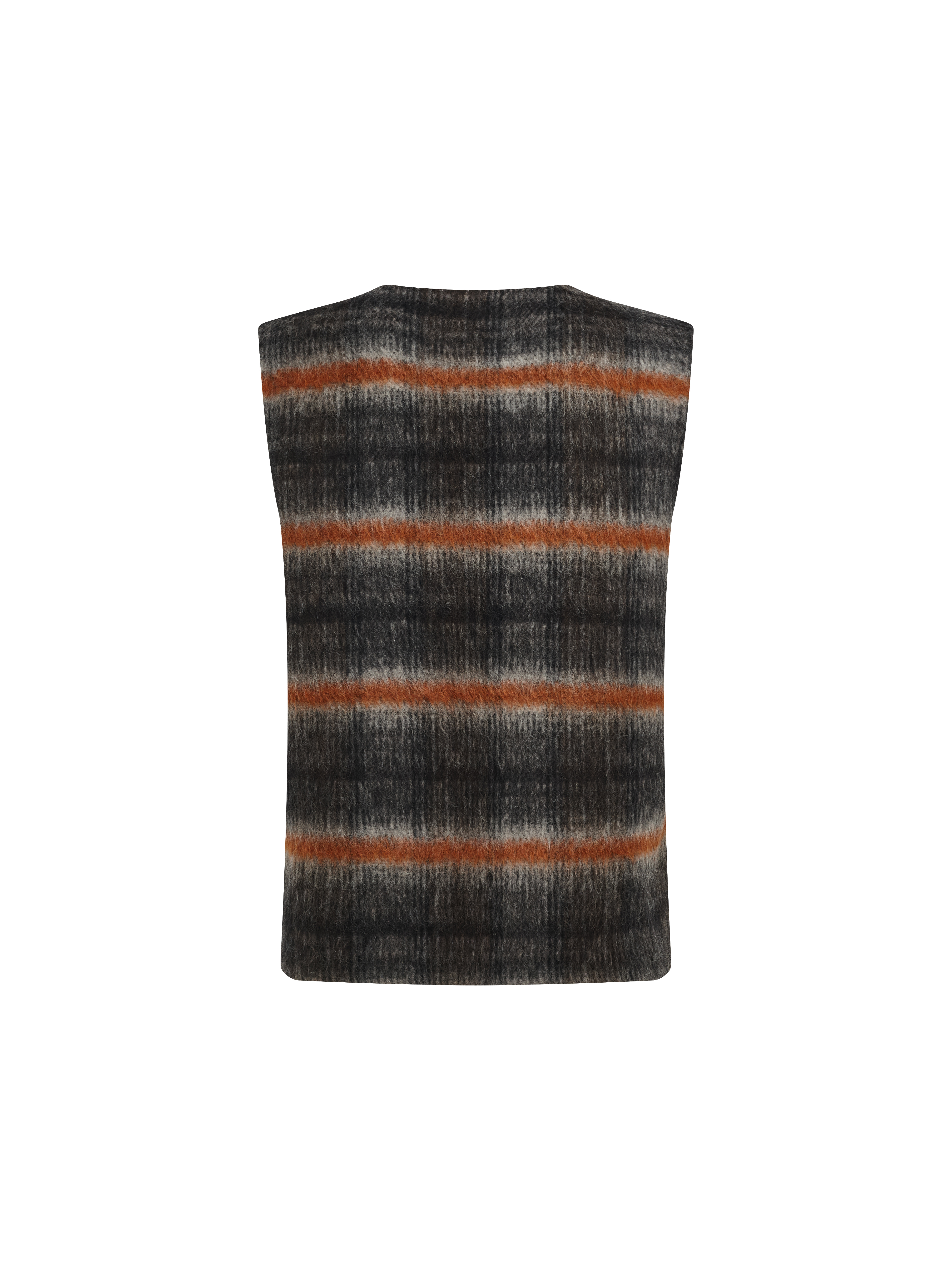 Artistic Plaid Wool Coat