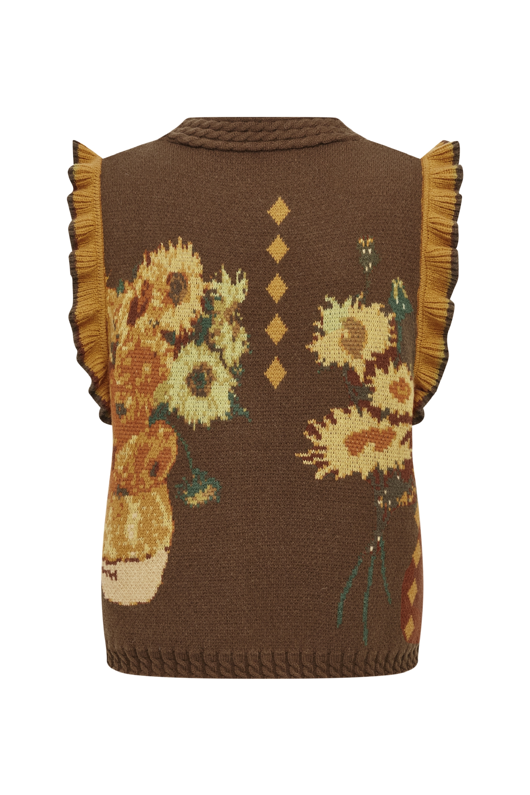 Vintage Brown Knit Sweater
