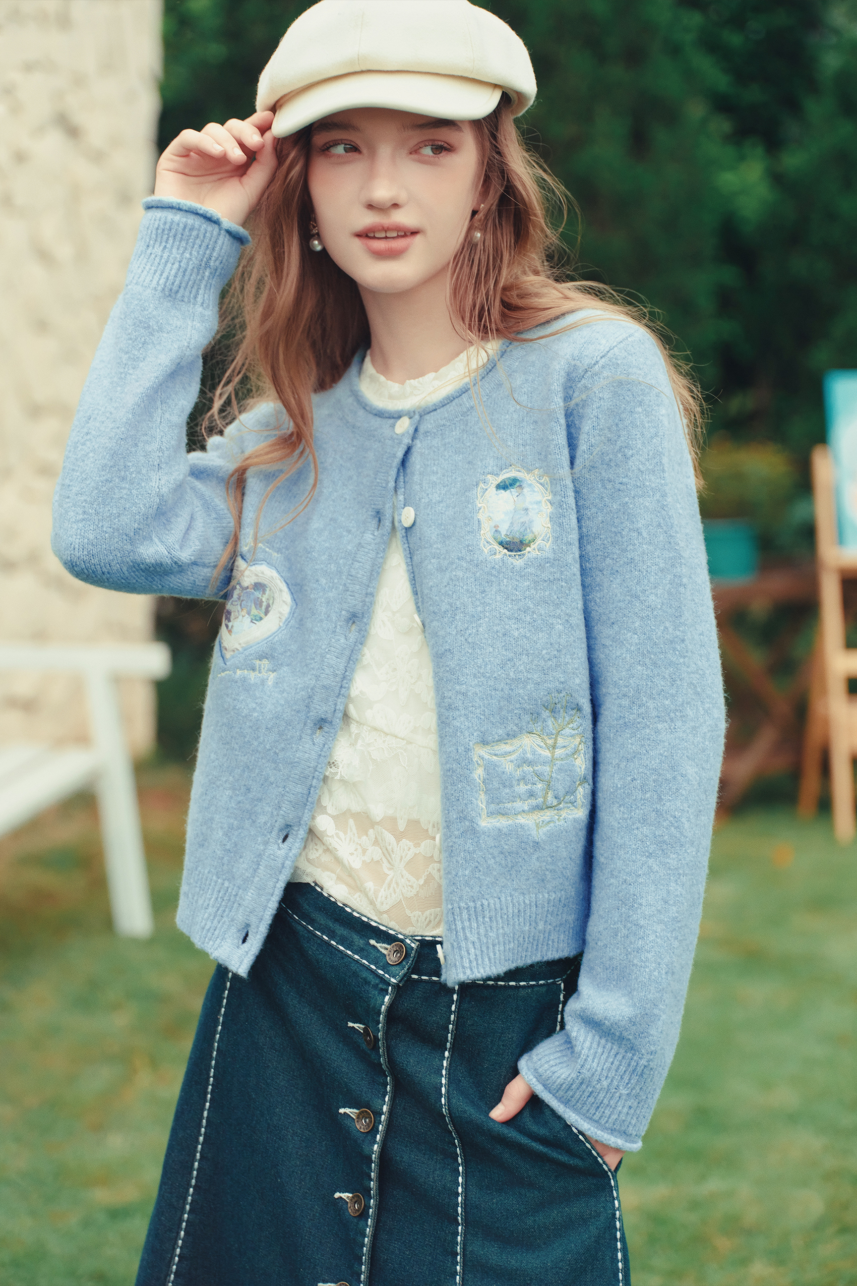 Crew Neck Long Sleeve Sweater