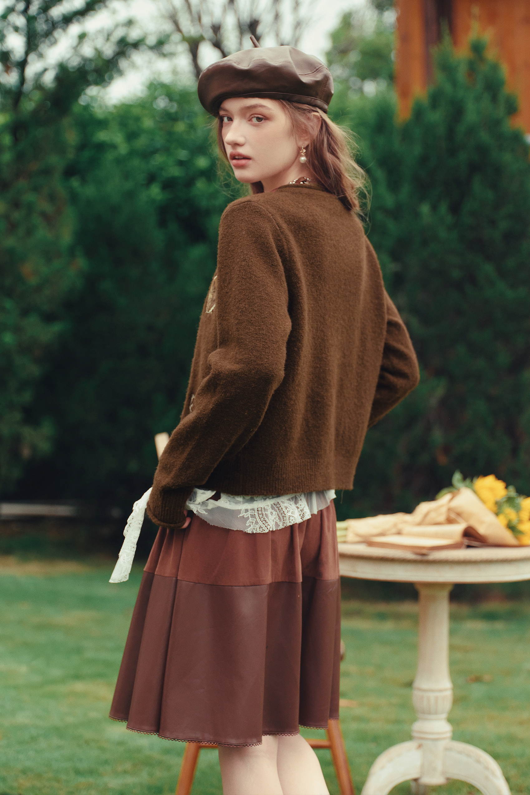 Crew Neck Long Sleeve Sweater