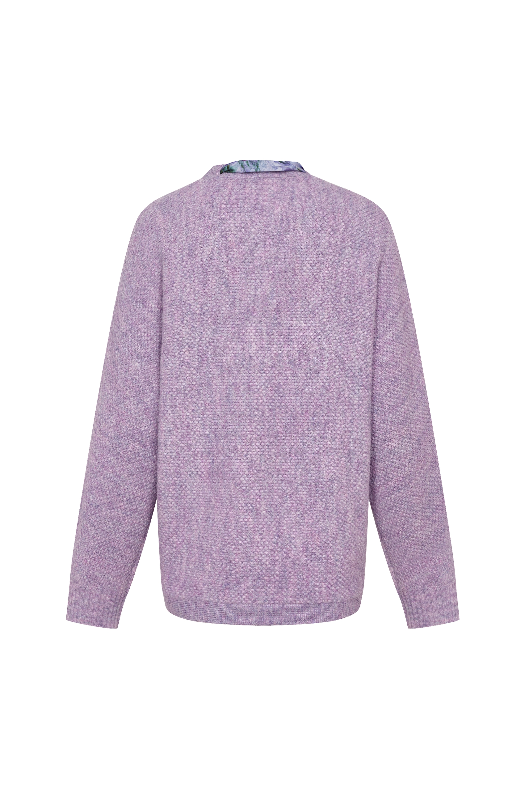 Printed Knit Cardigan-LYONSENS