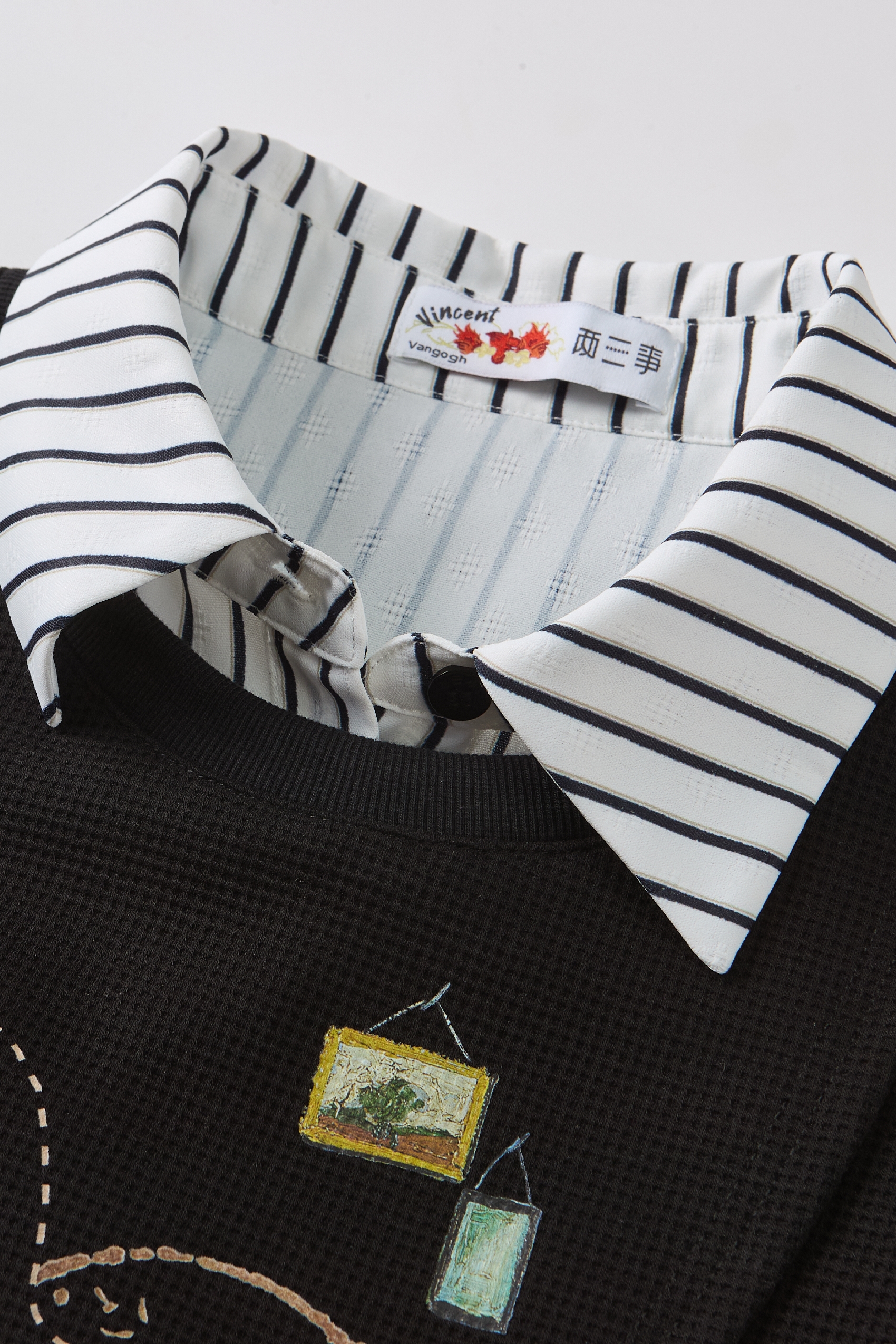 Striped Shirt & Skirt Matching Set-LYONSENS