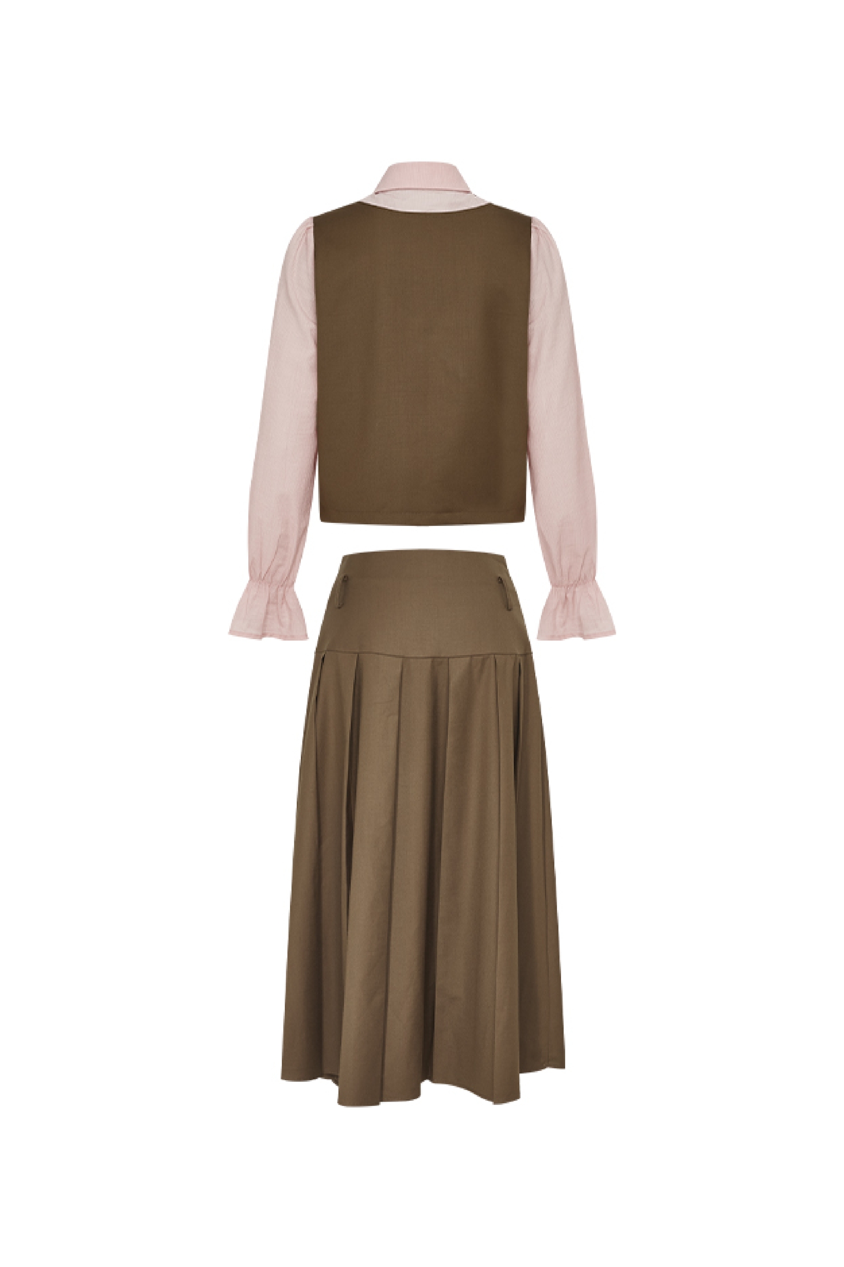 Two-Piece Set: Tank Top & Maxi Dress-LYONSENS