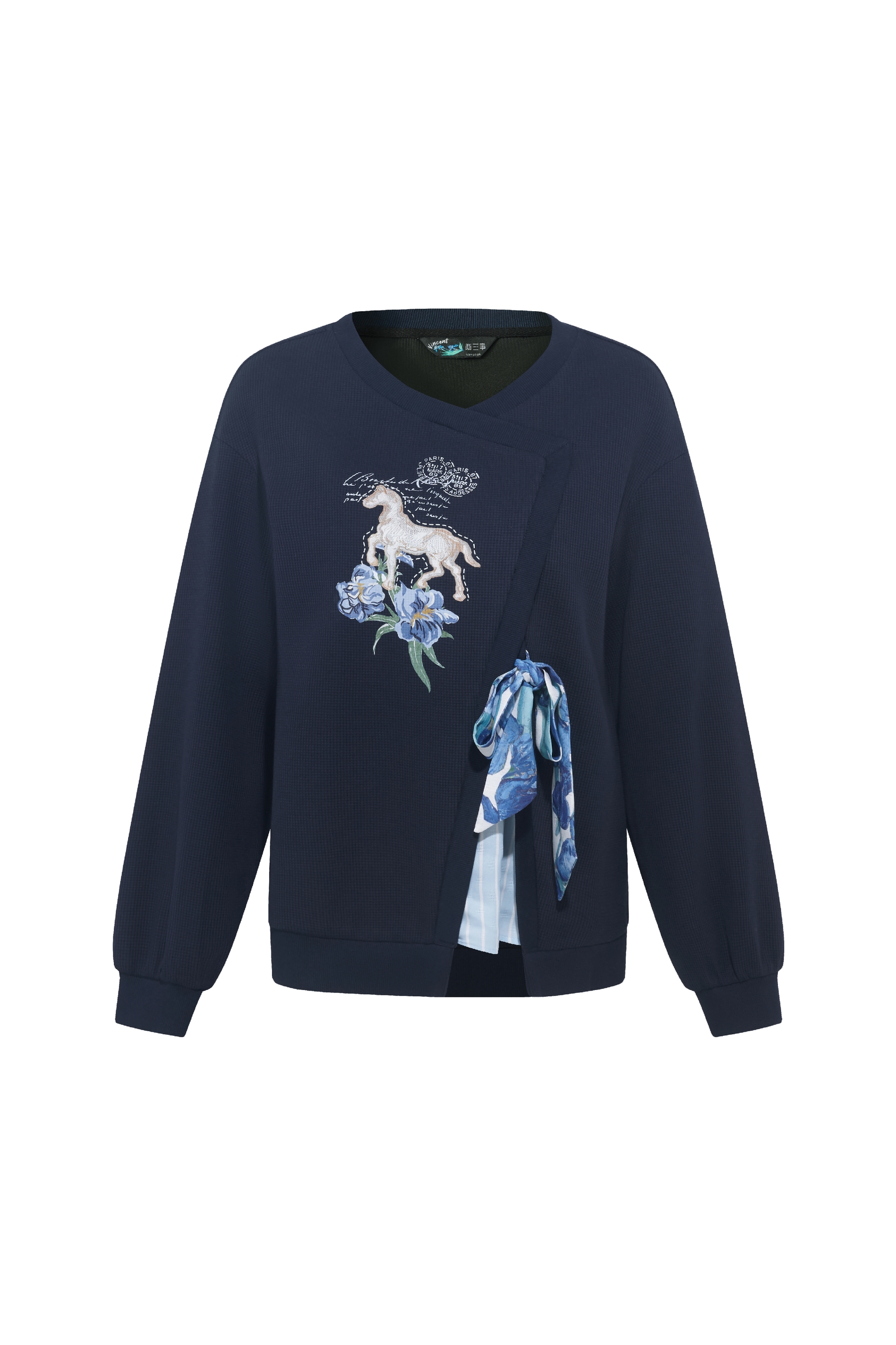 Vintage Print Sweatshirt