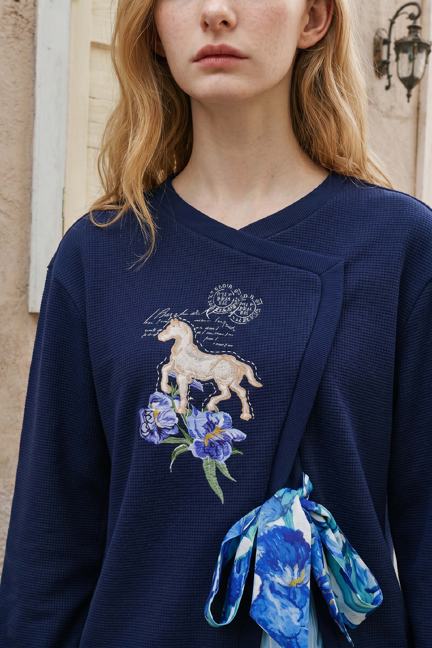 Vintage Print Sweatshirt