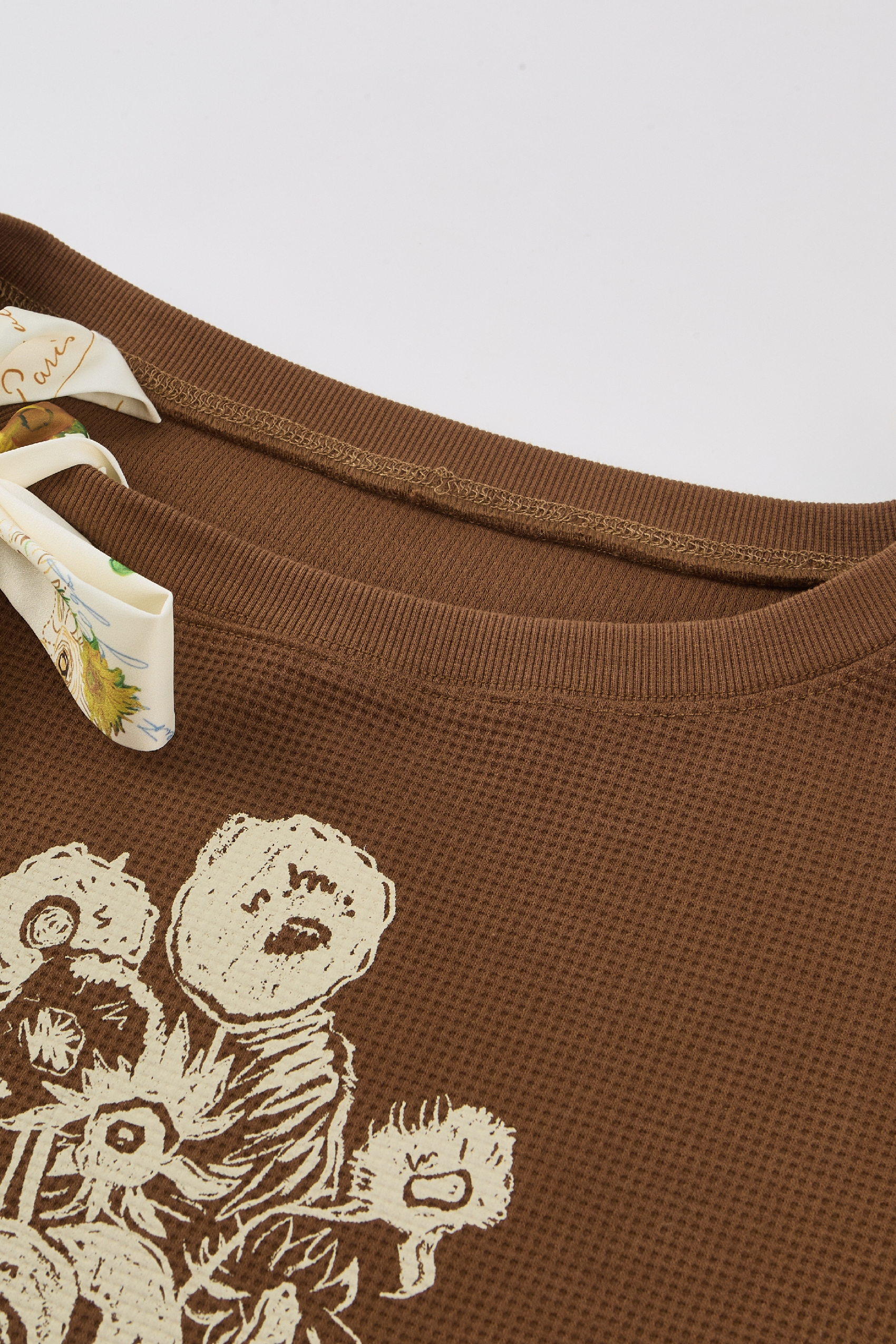 Ribbon‑print Sweatshirt