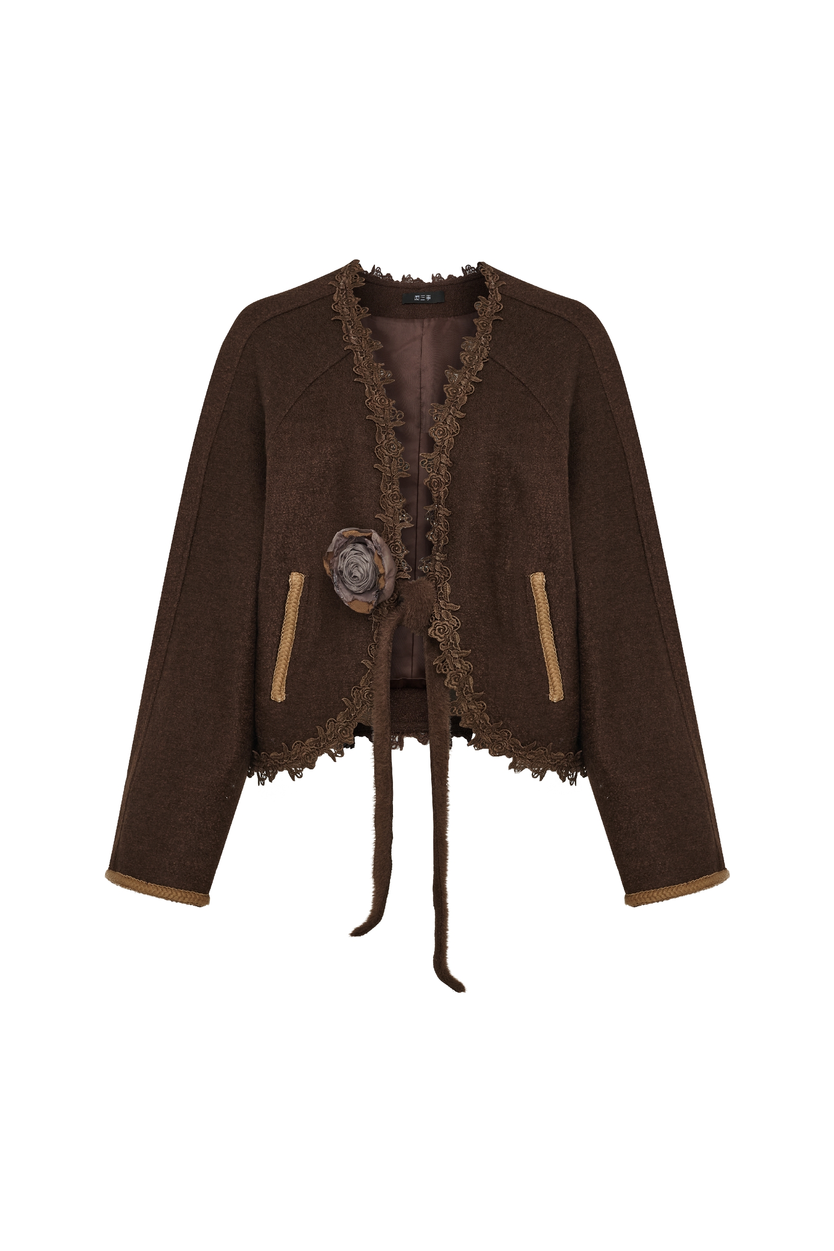 Loose Knit Cardigan-LYONSENS