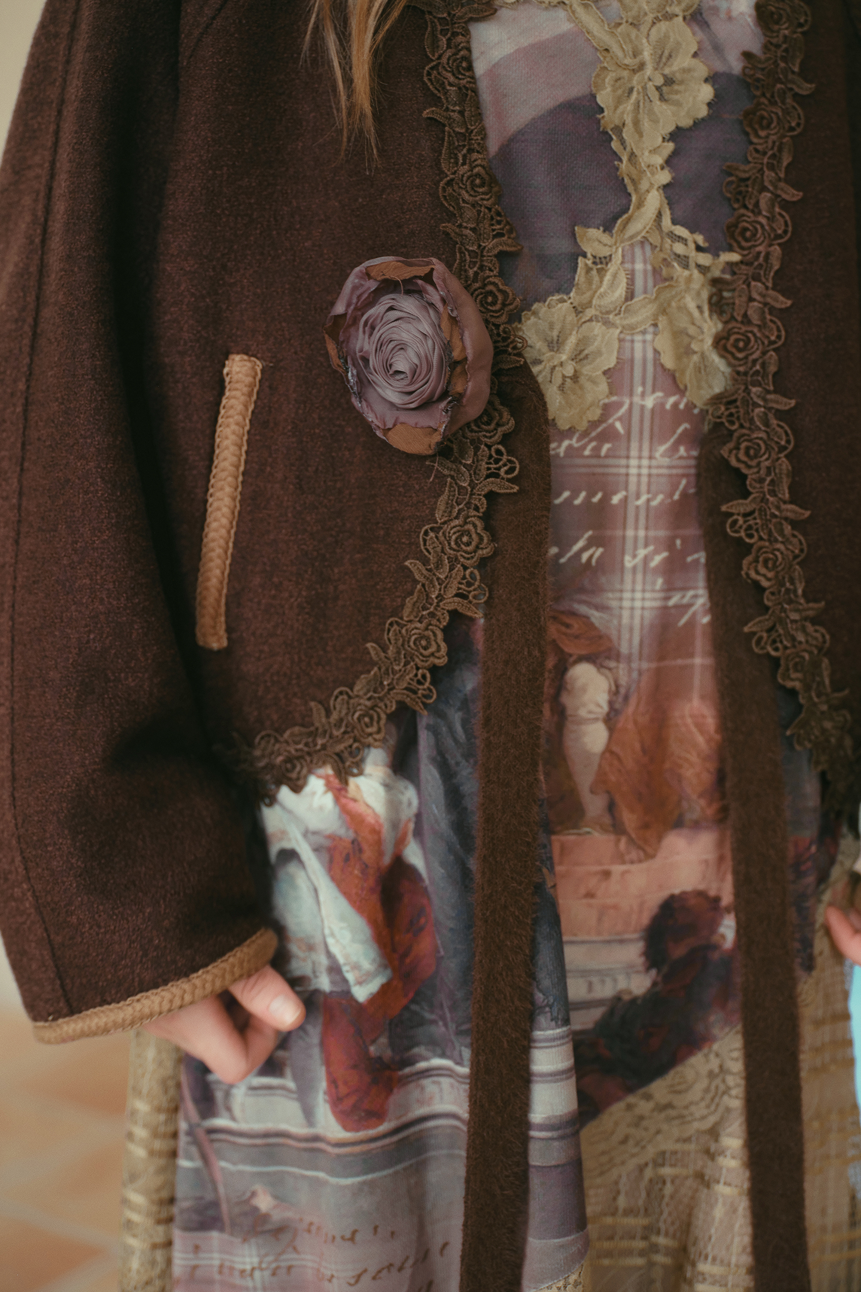 Loose Knit Cardigan-LYONSENS