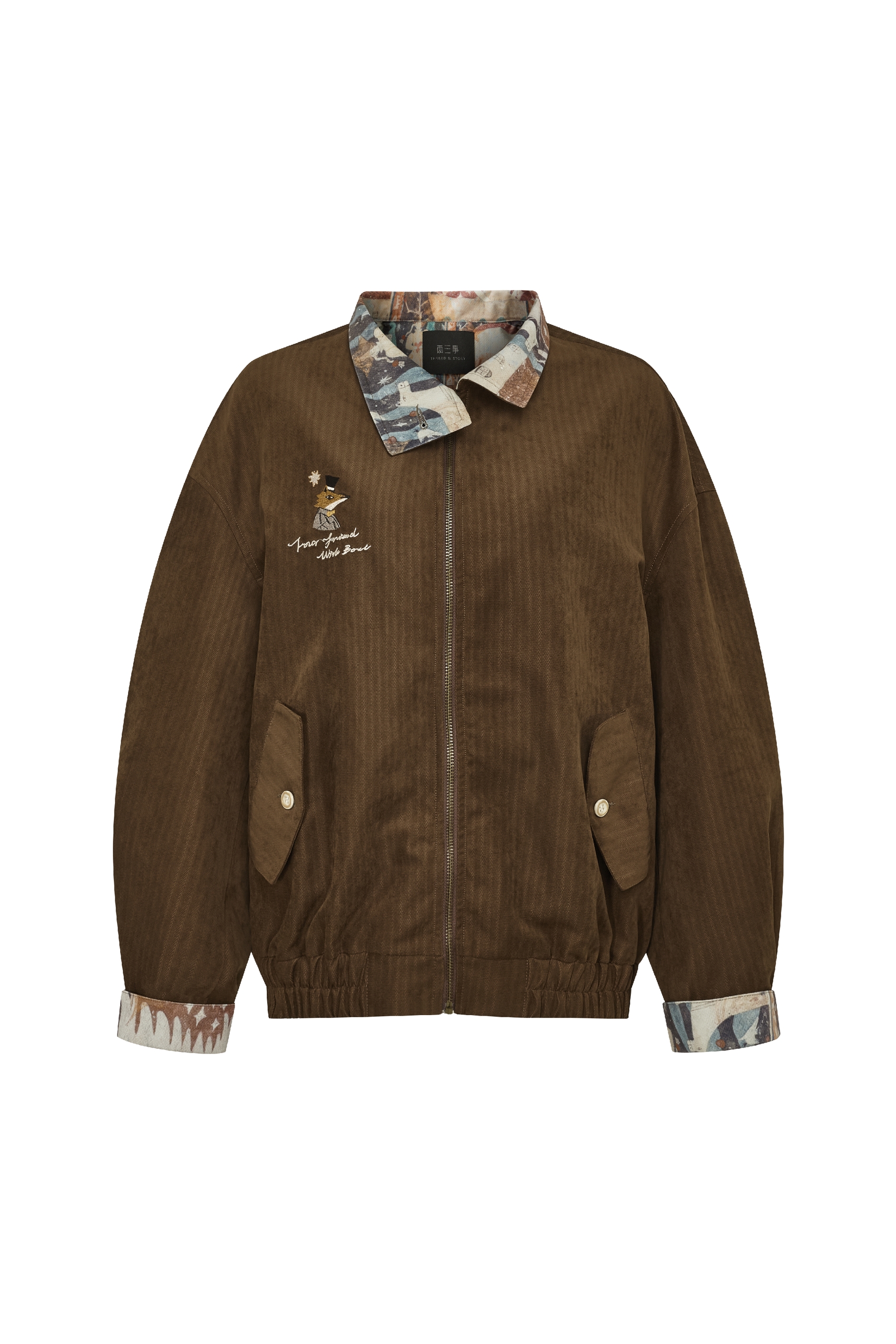 Lapel Collar Jacket-LYONSENS