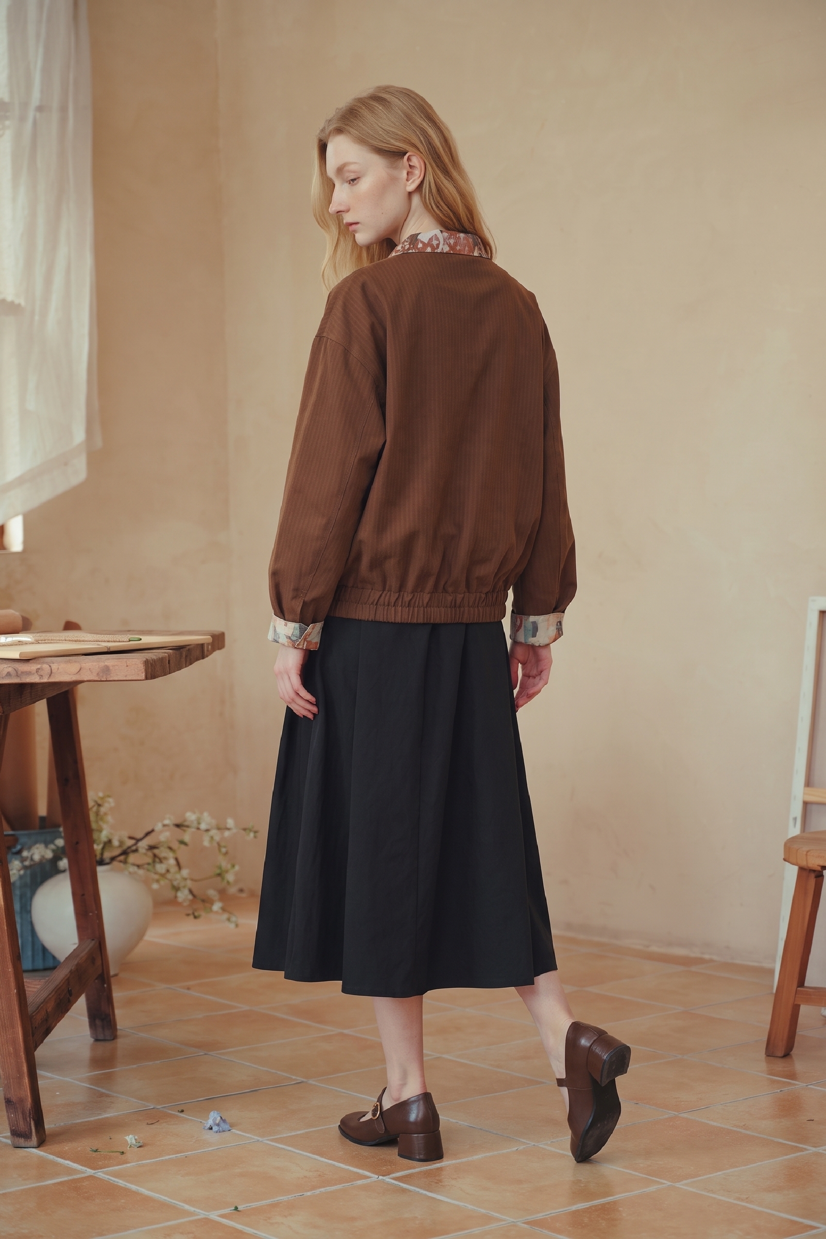 Lapel Collar Jacket-LYONSENS