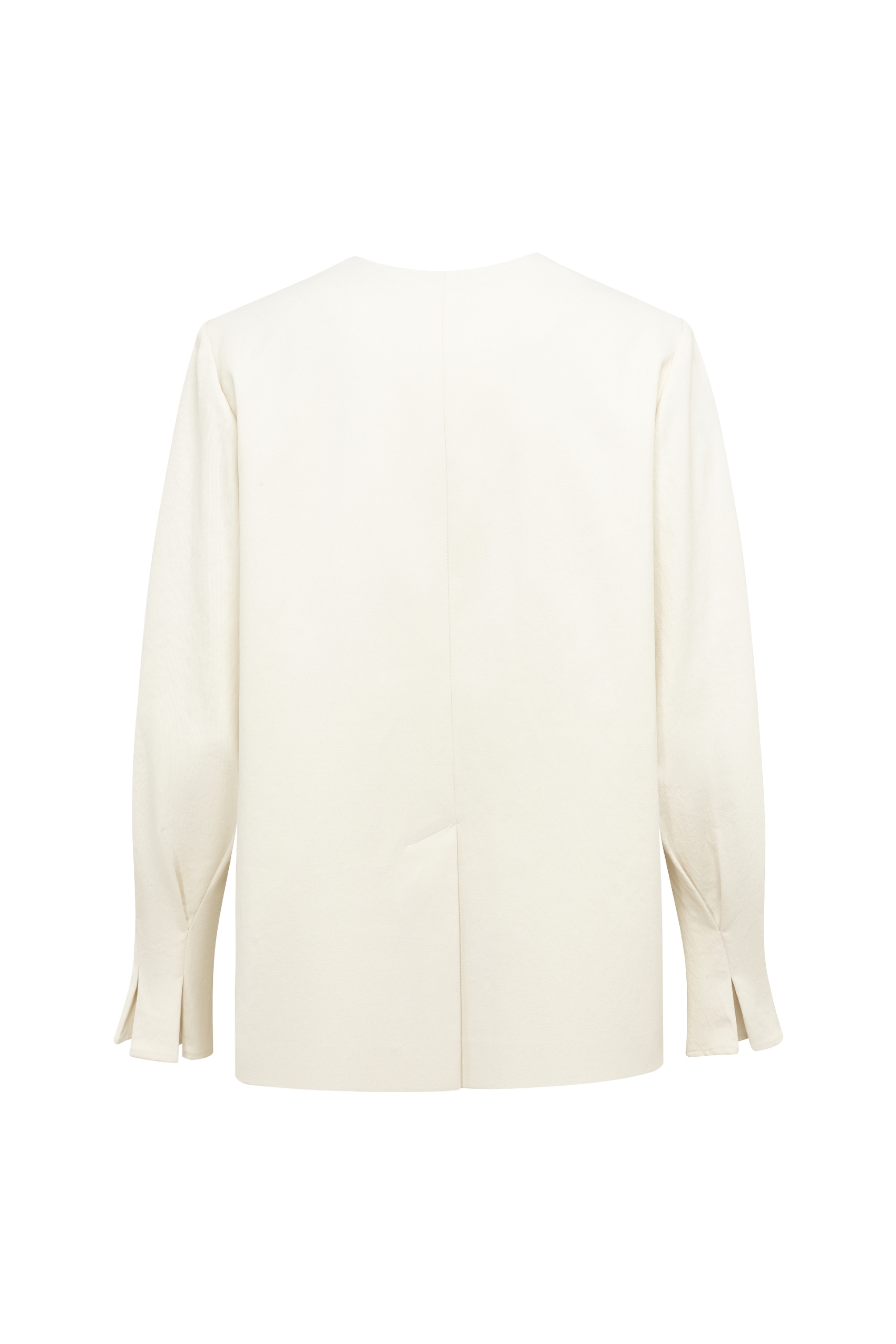 White Casual Blazer-LYONSENS