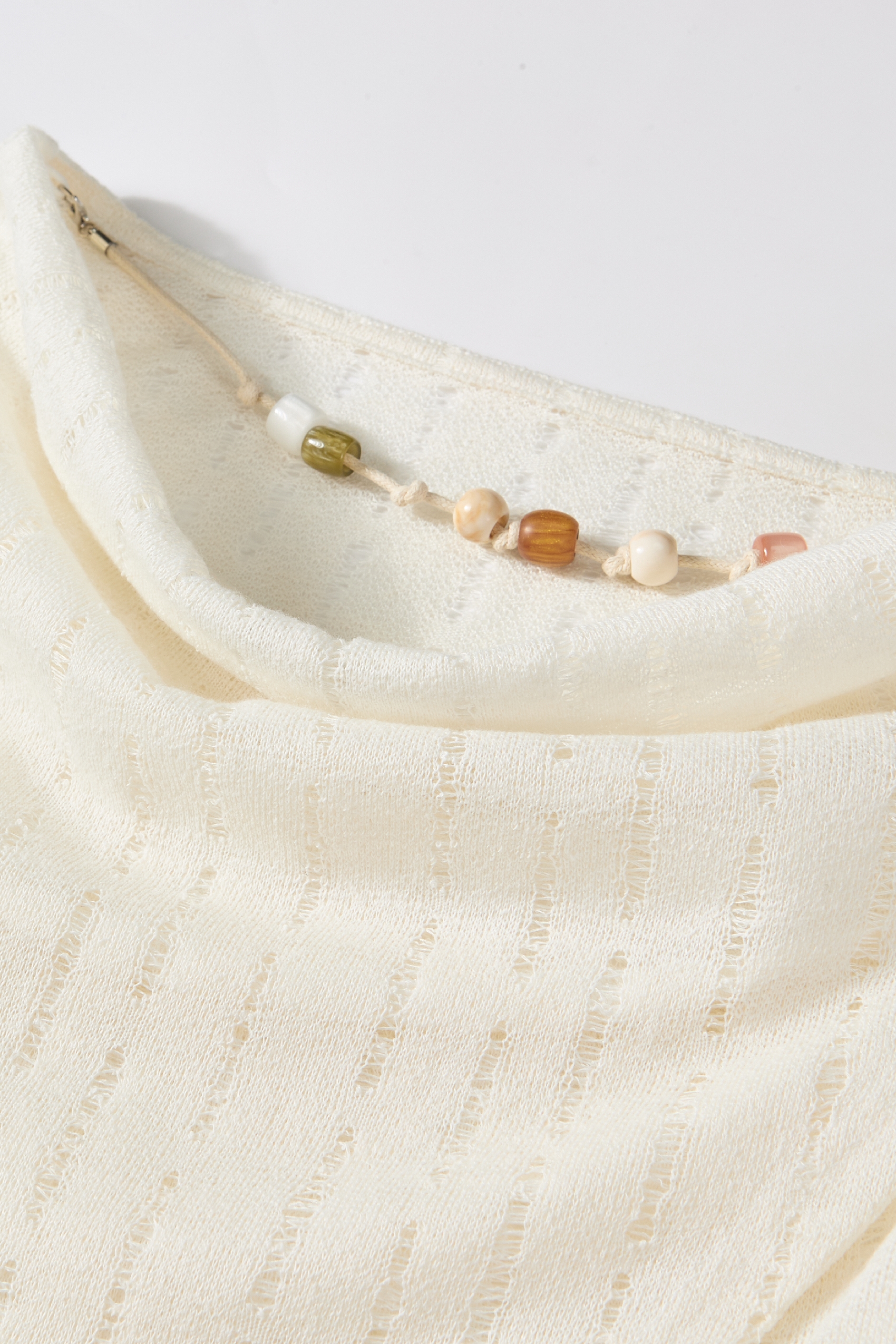 Cowl Neck Long Sleeve Knit Top-LYONSENS